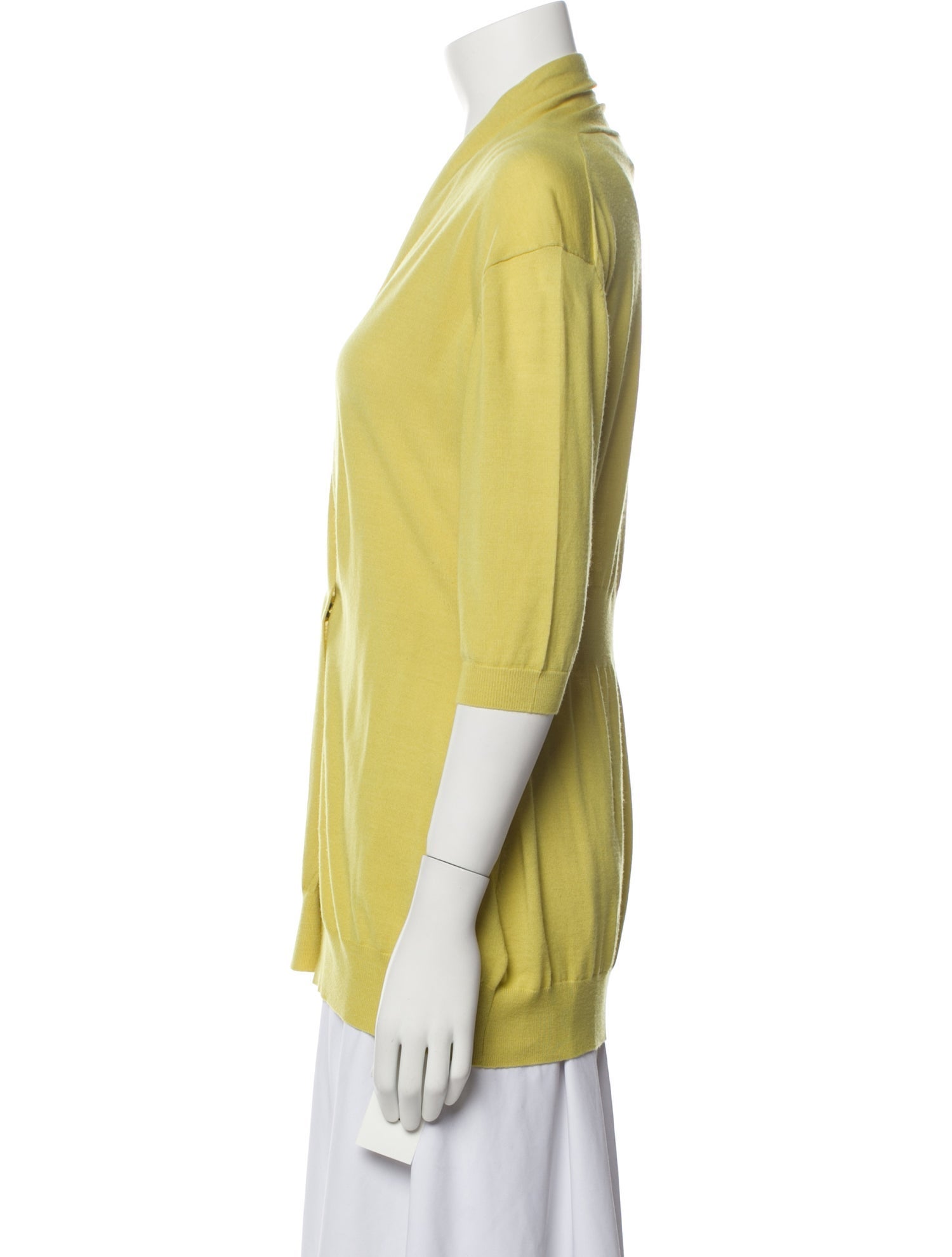 Akris Punto Wool Plunge Neckline Sweater