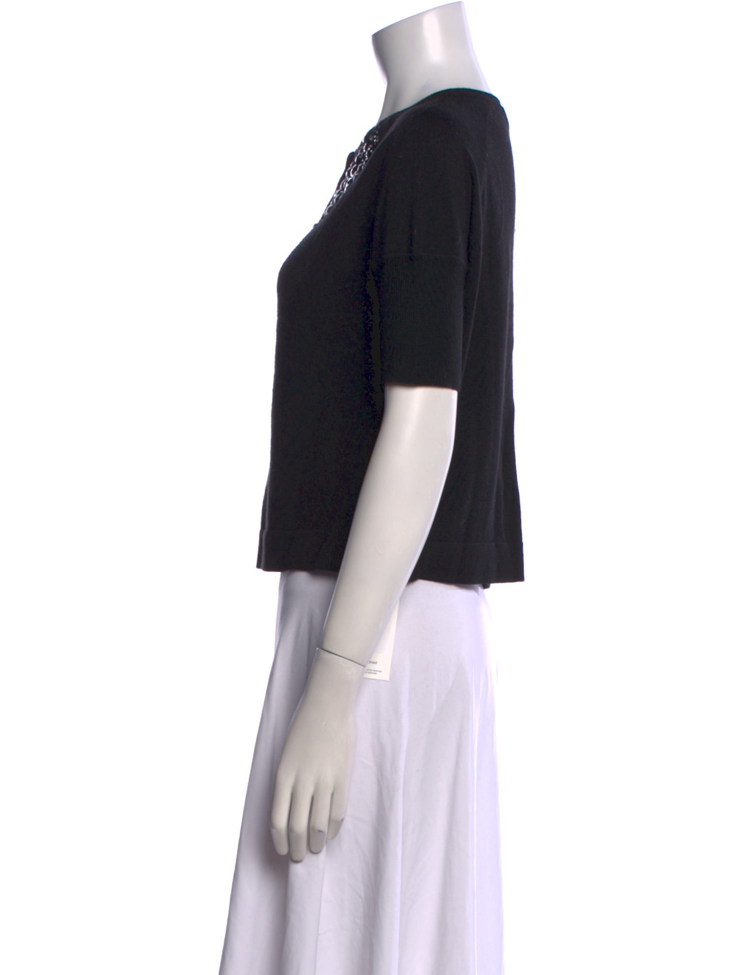 Akris Punto Wool Scoop Neck Sweater