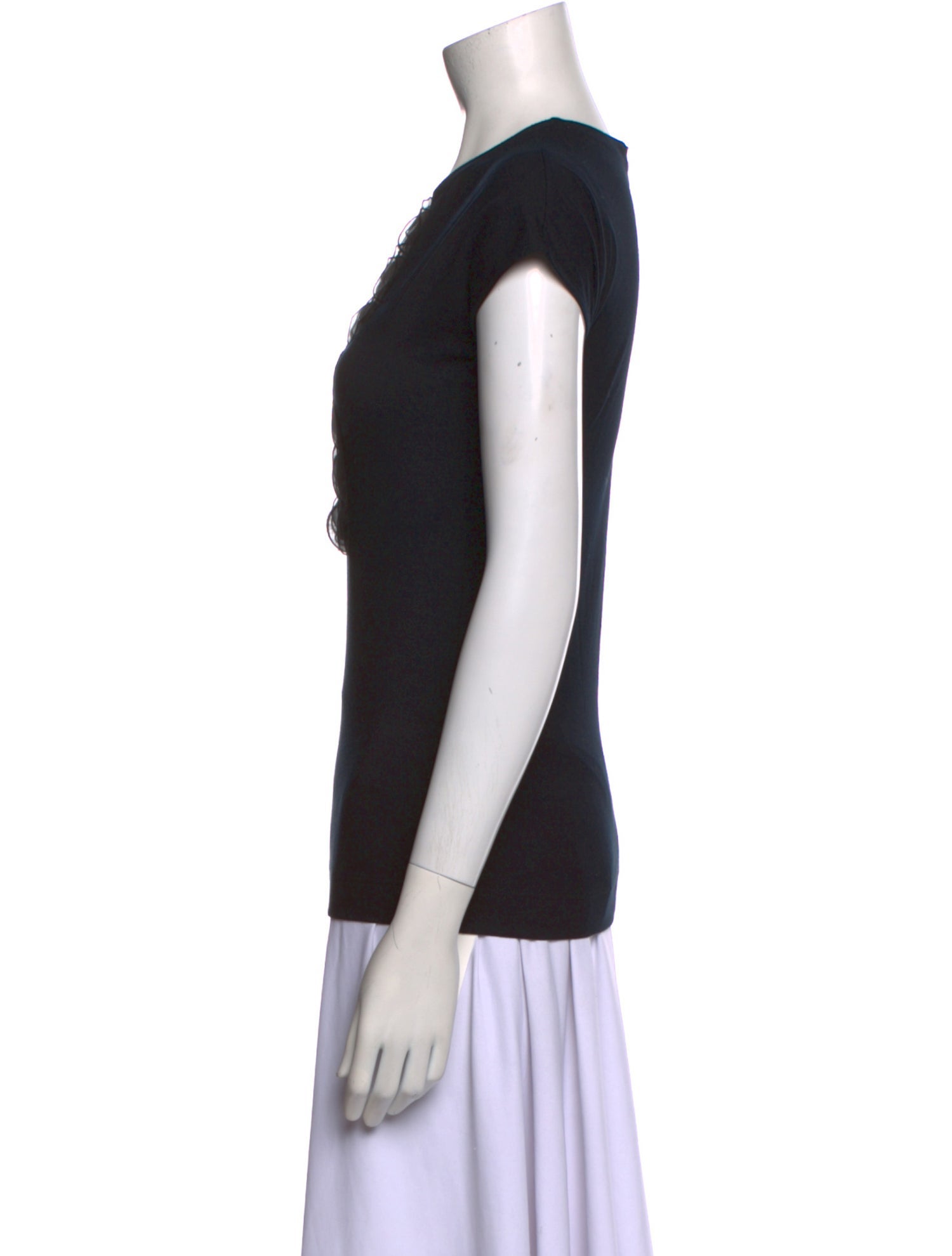 Akris Punto Crew Neck Short Sleeve T-Shirt