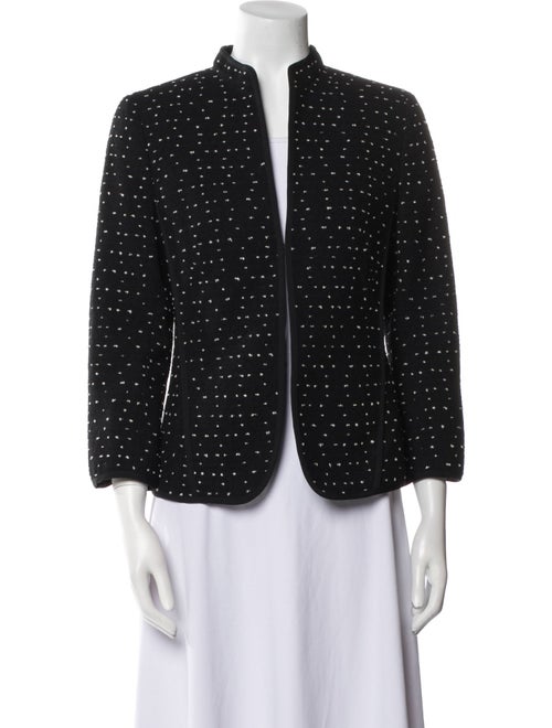 Akris Punto Wool Printed Jacket