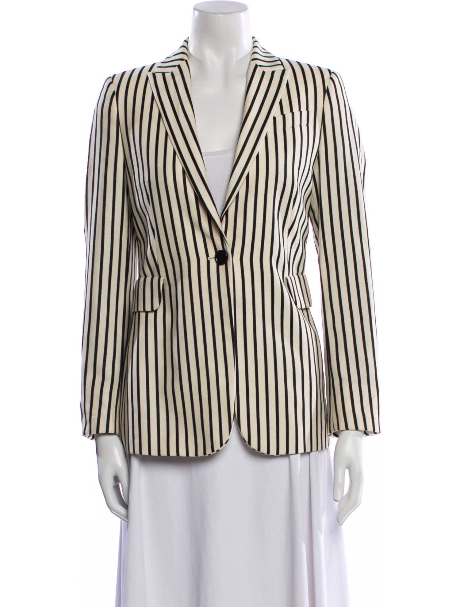 Akris Punto Wool Striped Blazer