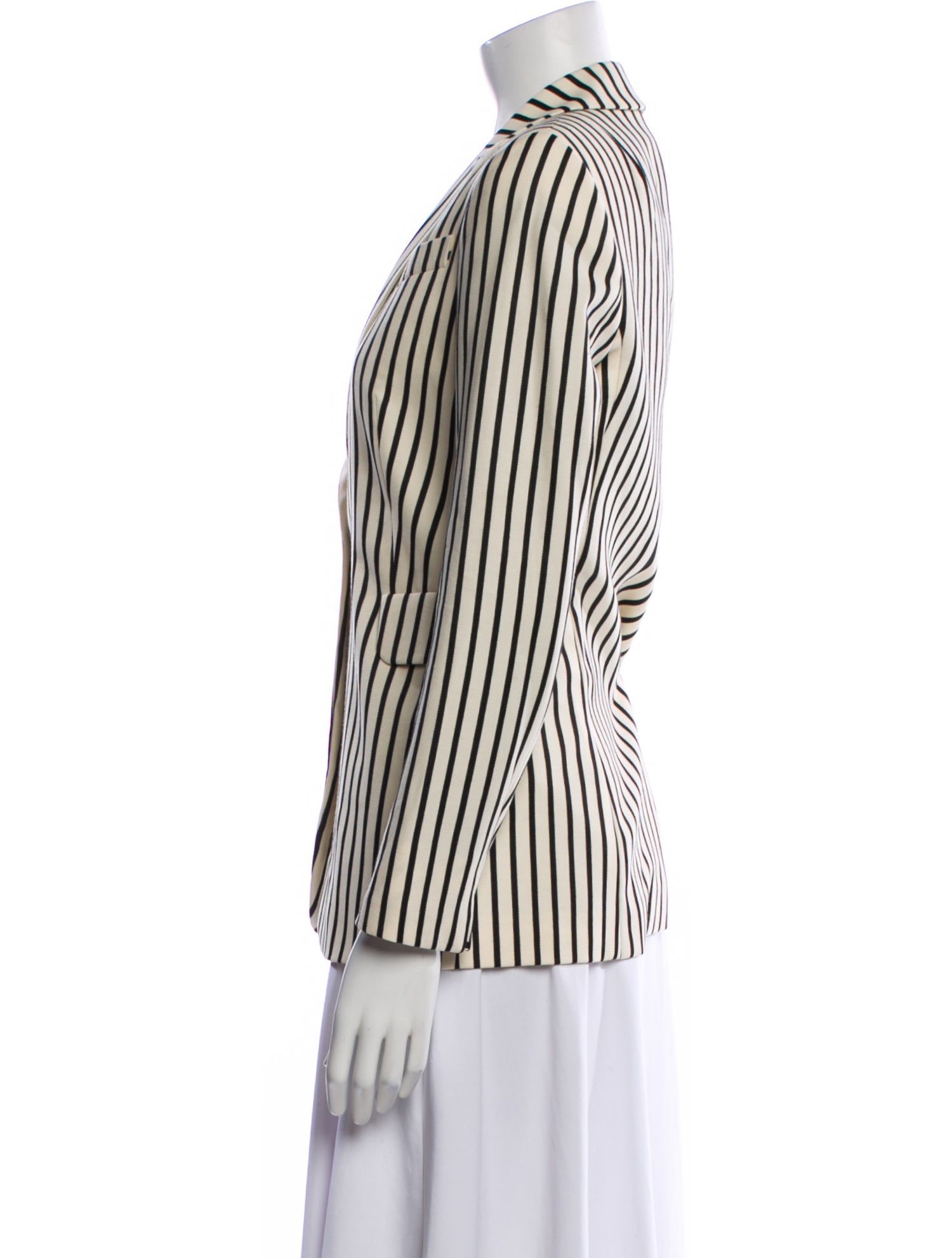 Akris Punto Wool Striped Blazer