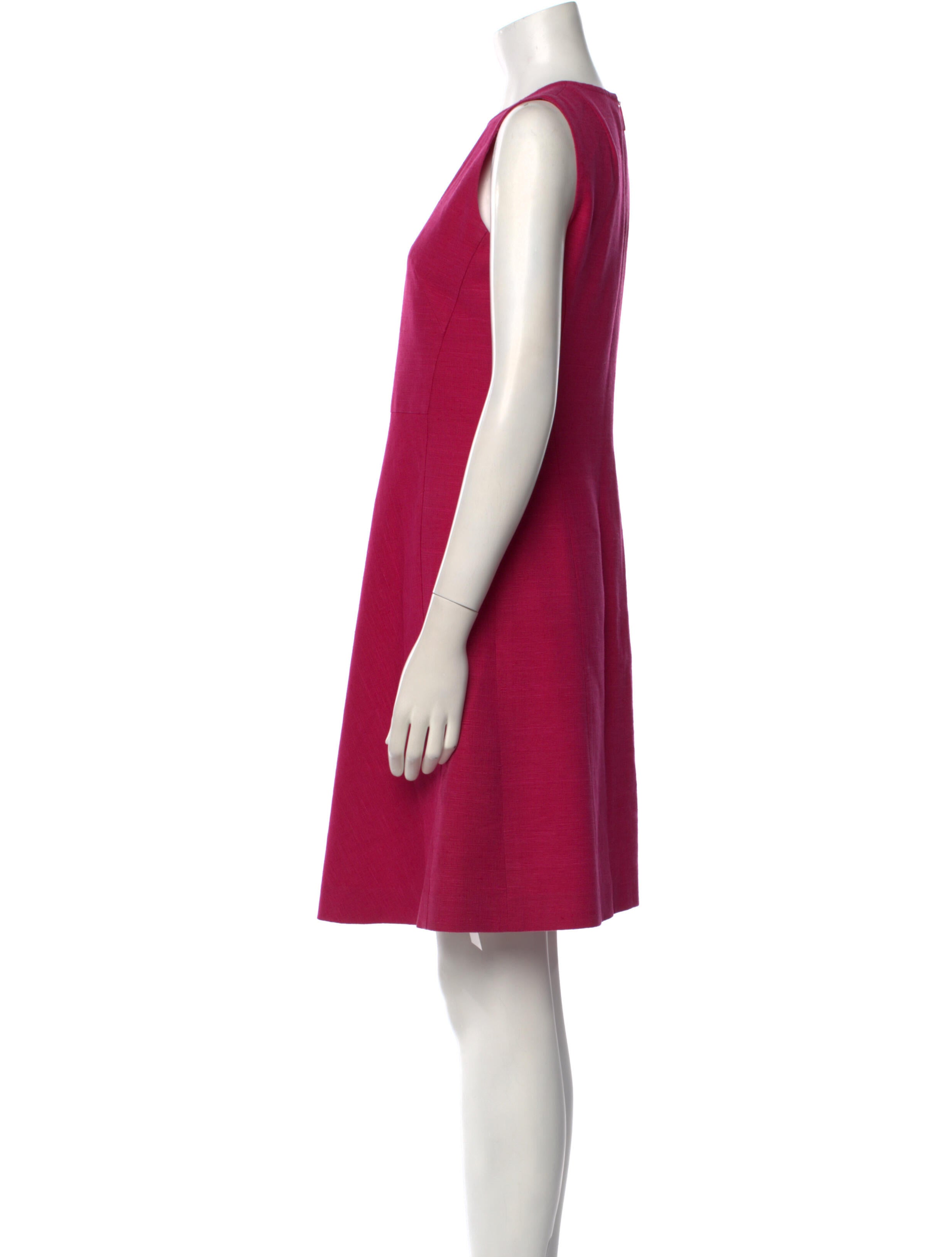 Akris Punto Silk Knee-Length Dress