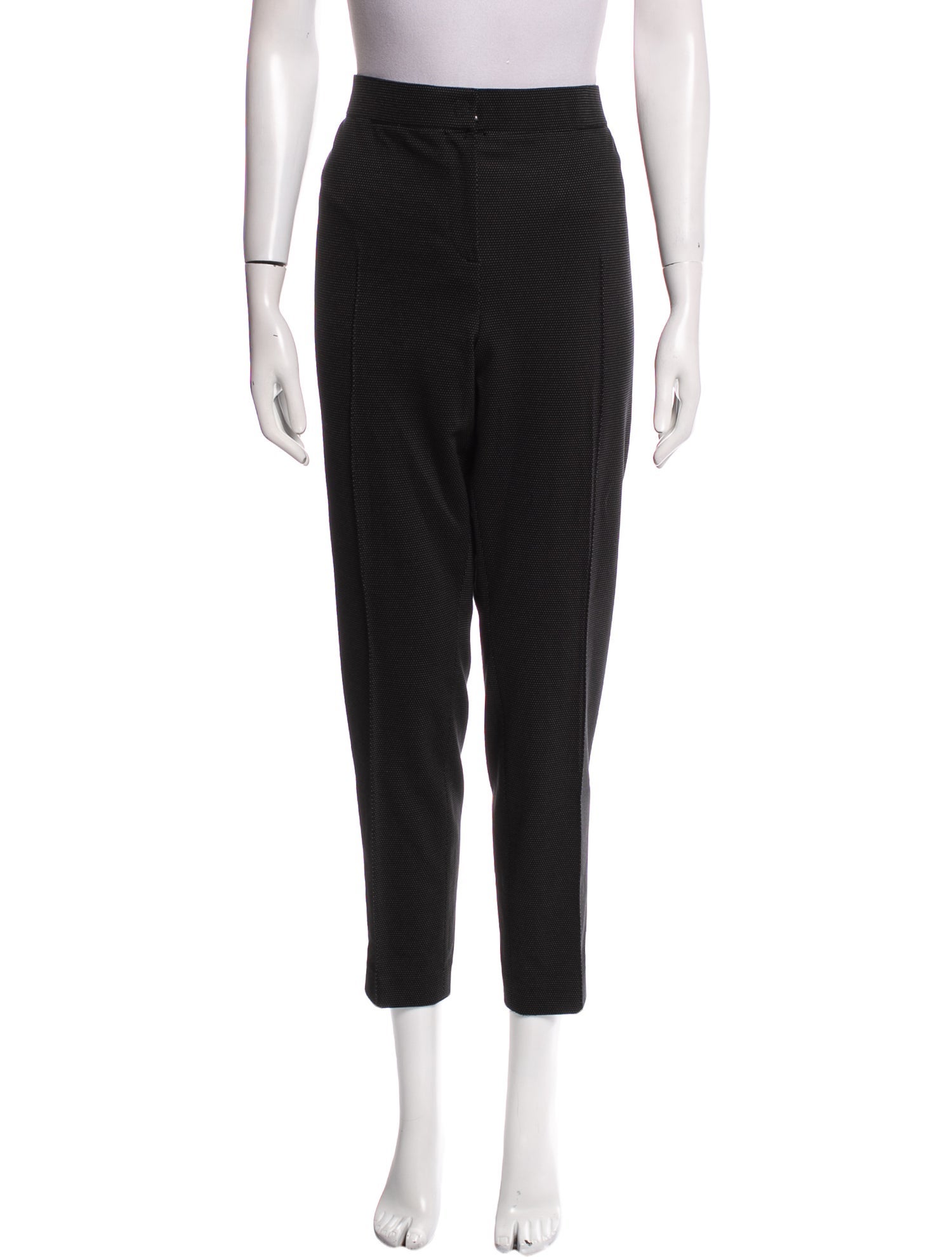 Akris Punto Striped Straight Leg Pants
