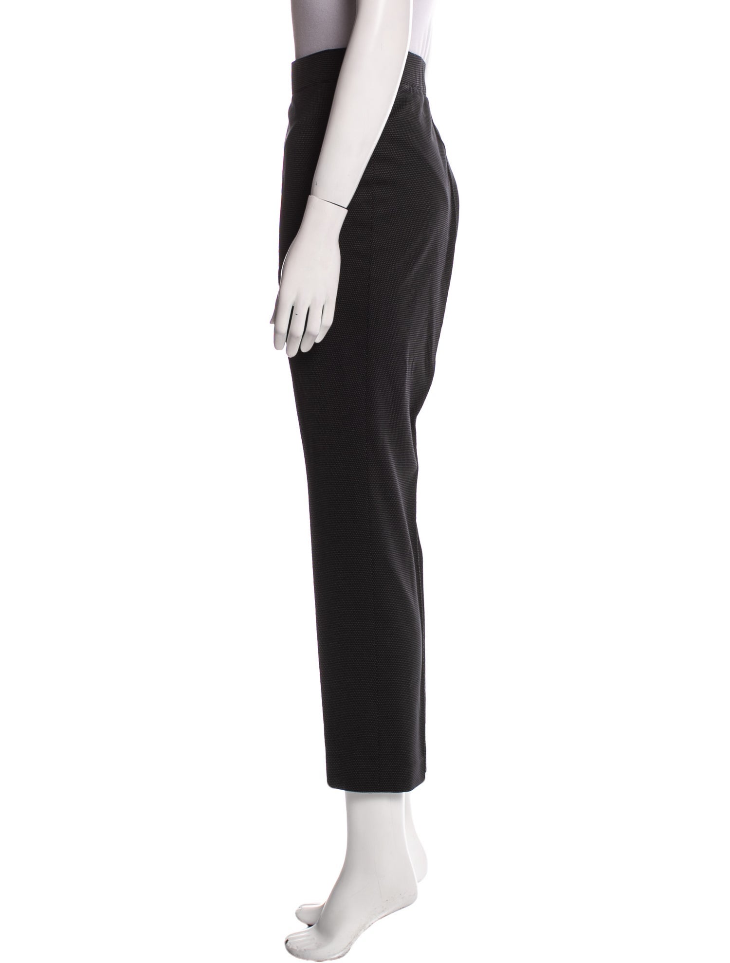 Akris Punto Striped Straight Leg Pants