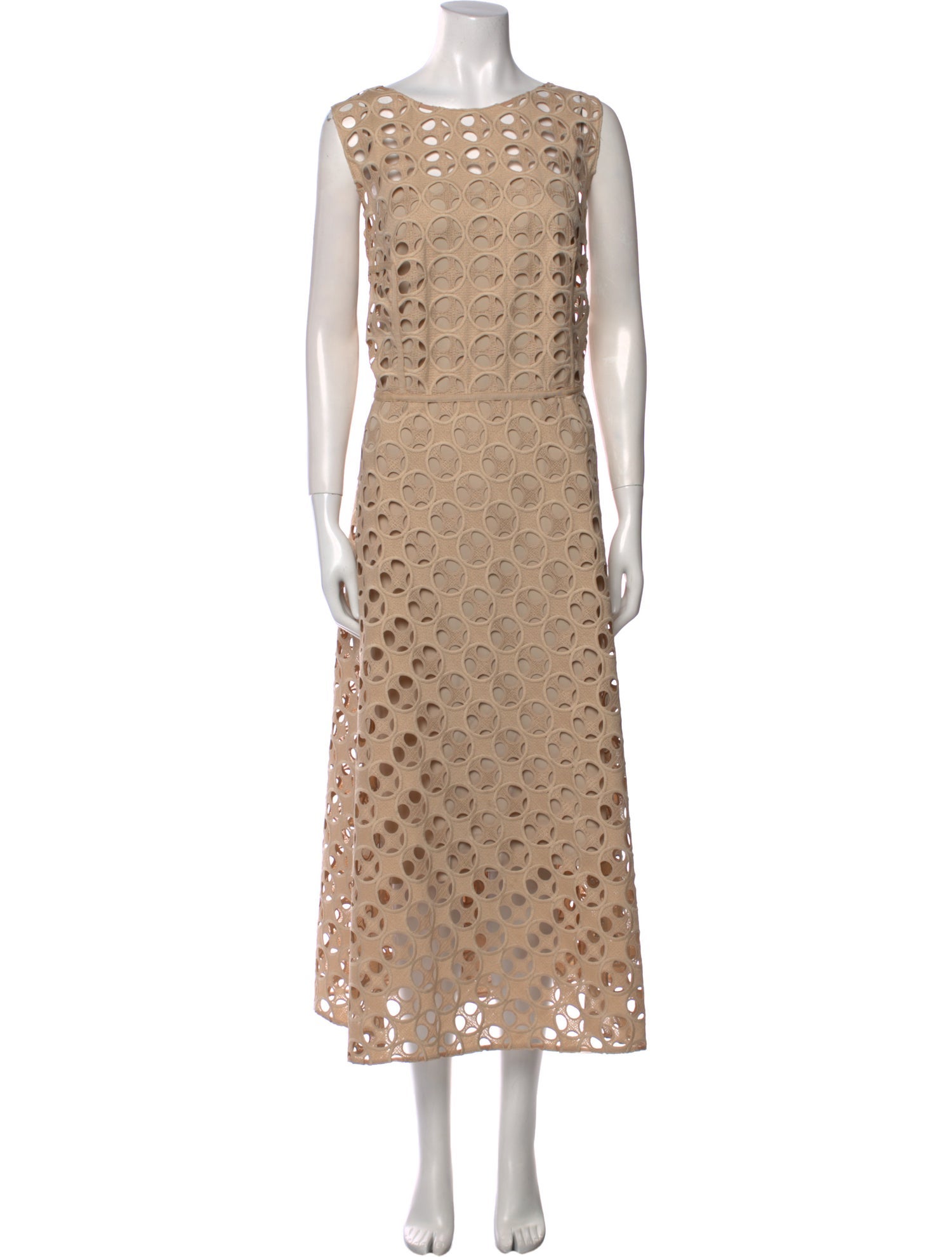 Akris Punto Printed Long Dress w/ Tags