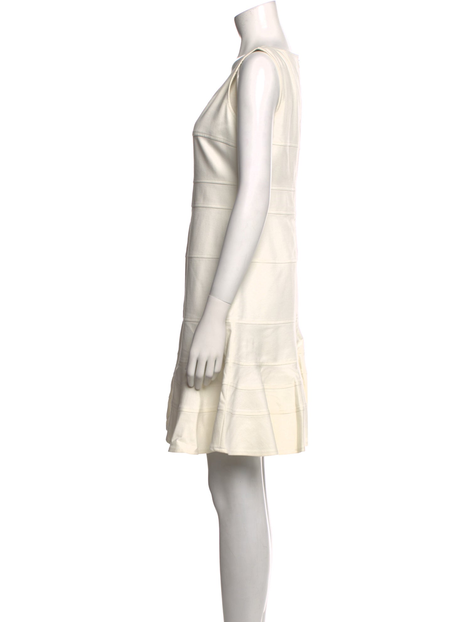 Akris Punto Scoop Neck Mini Dress