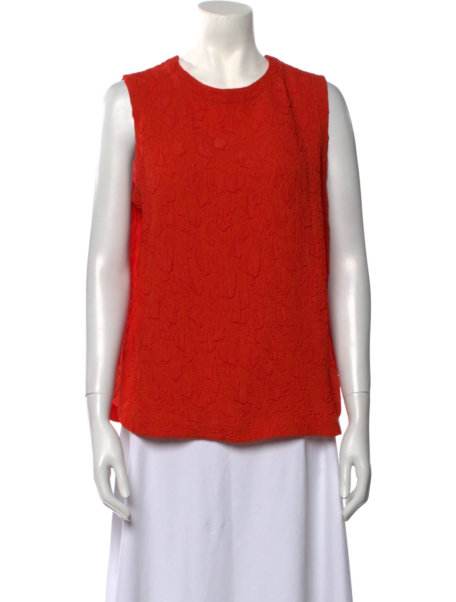 Akris Punto Crew Neck Sleeveless Top
