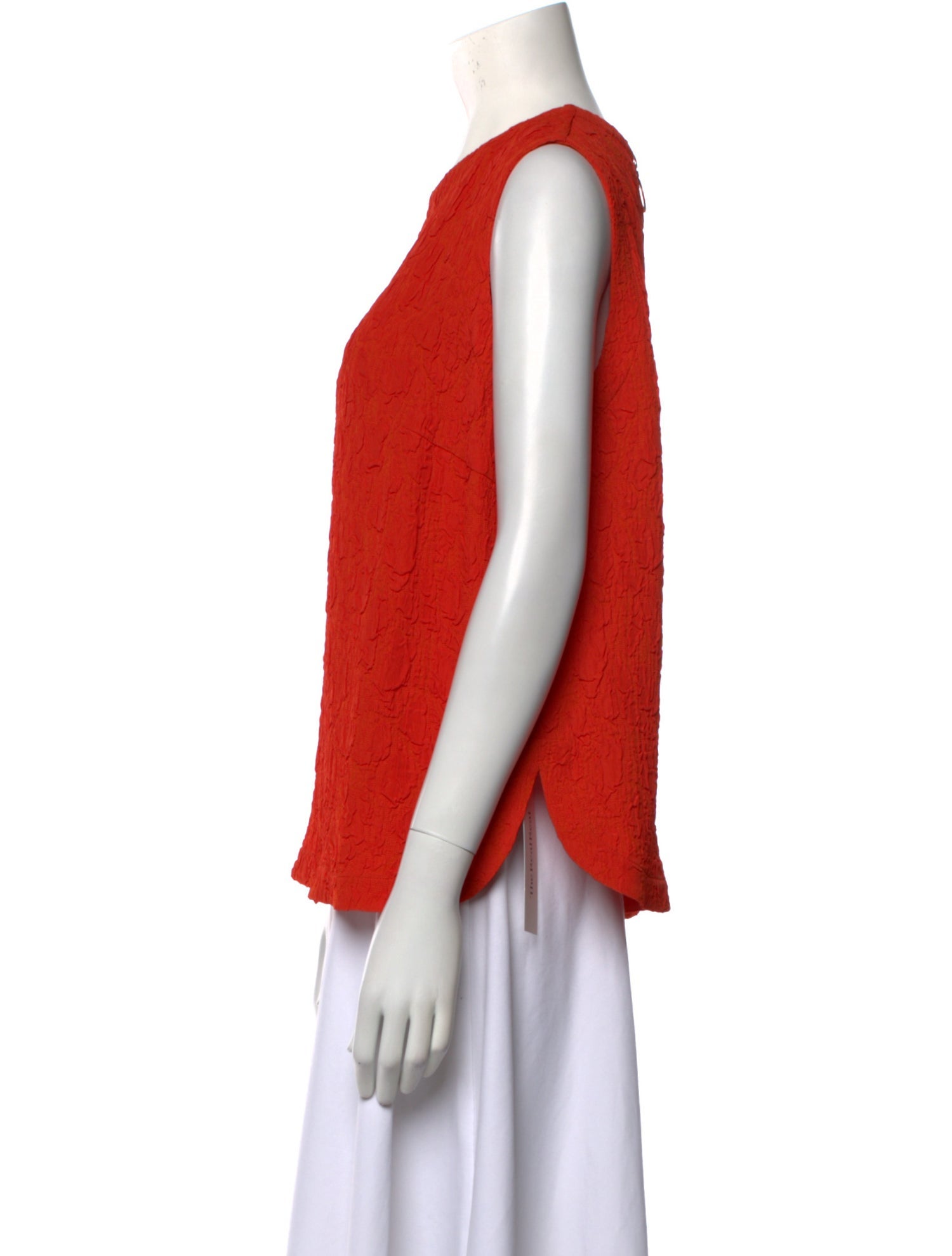 Akris Punto Crew Neck Sleeveless Top