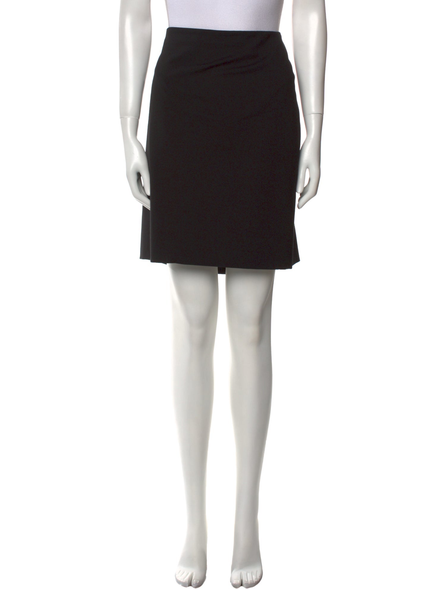 Akris Punto Pleated Accents Mini Skirt