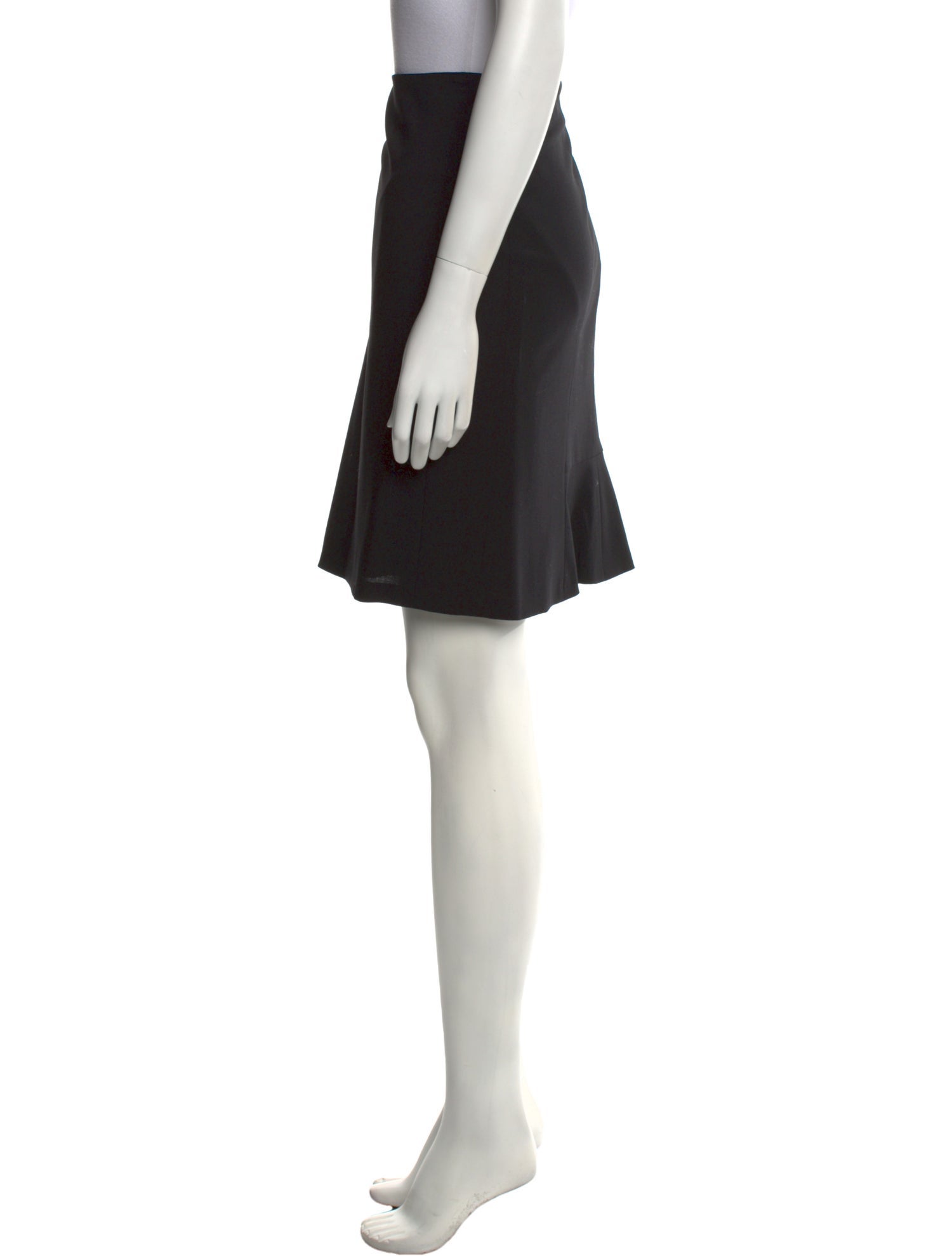 Akris Punto Wool Knee-Length Skirt