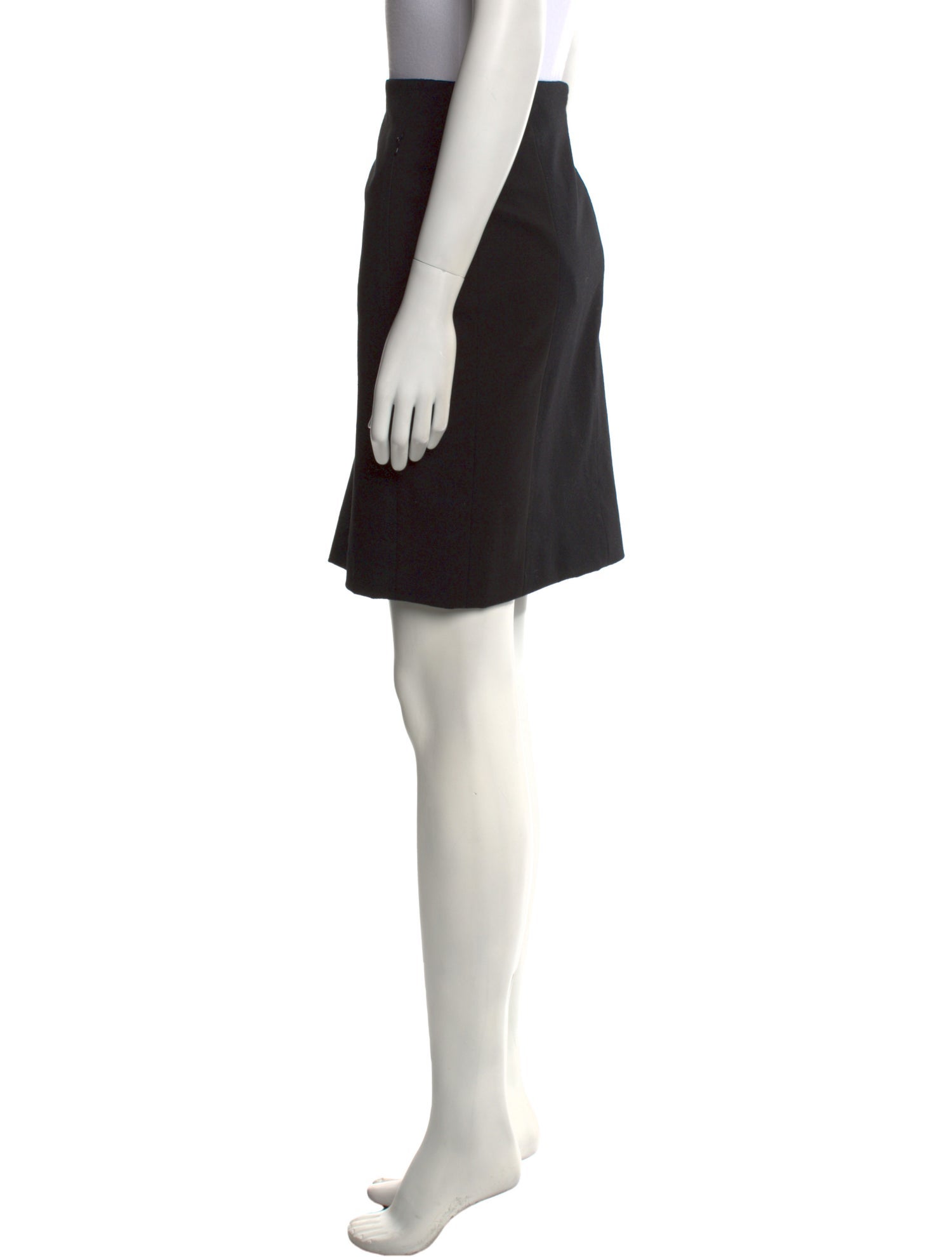 Akris Punto Wool Knee-Length Skirt