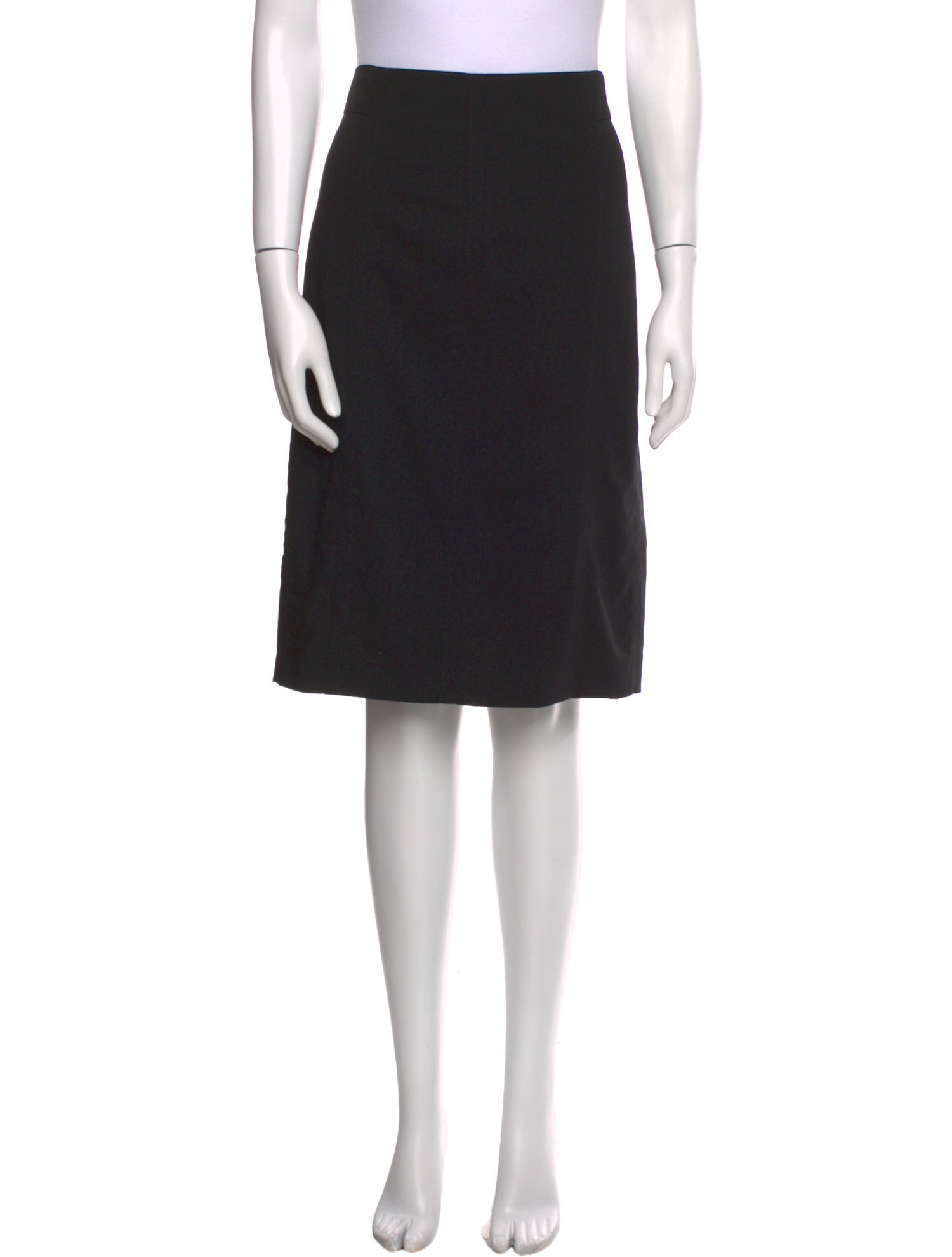 Akris Punto Wool Knee-Length Skirt