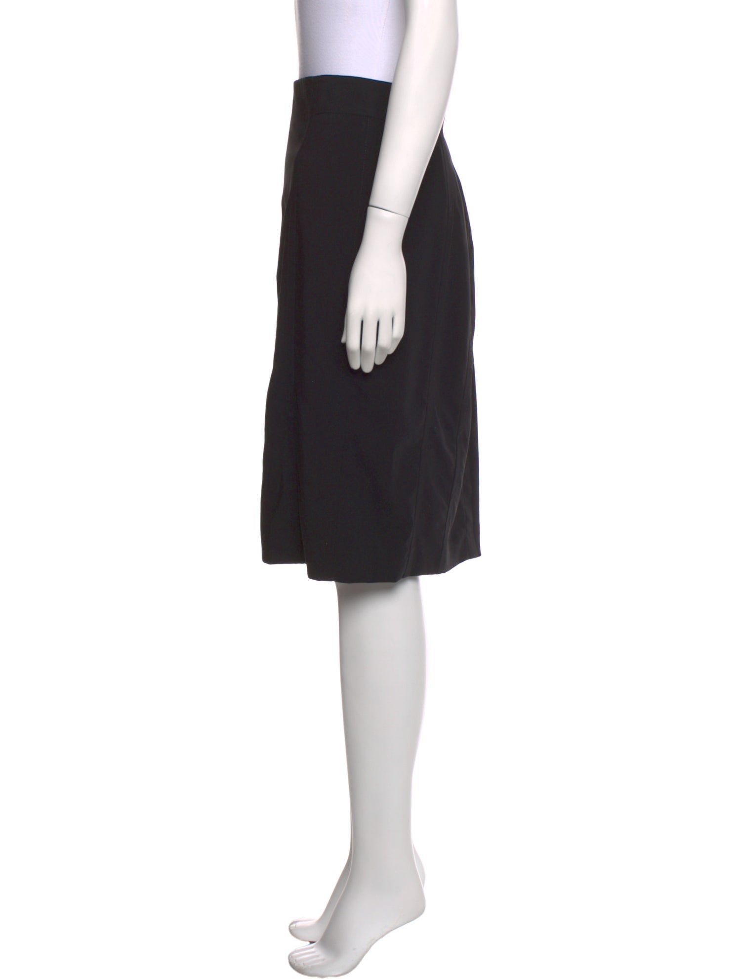 Akris Punto Wool Knee-Length Skirt
