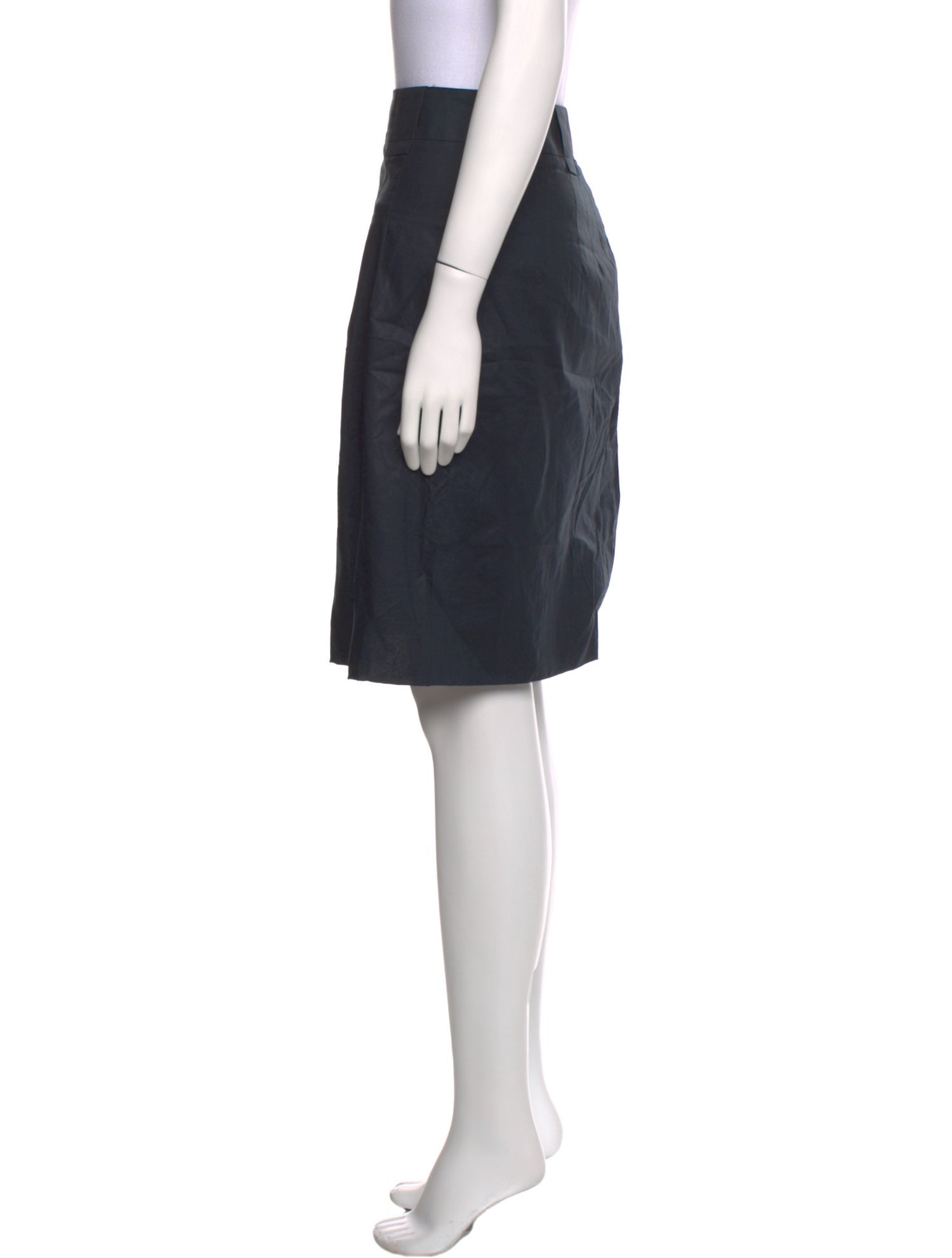 Akris Punto Cutout Accent Knee-Length Skirt