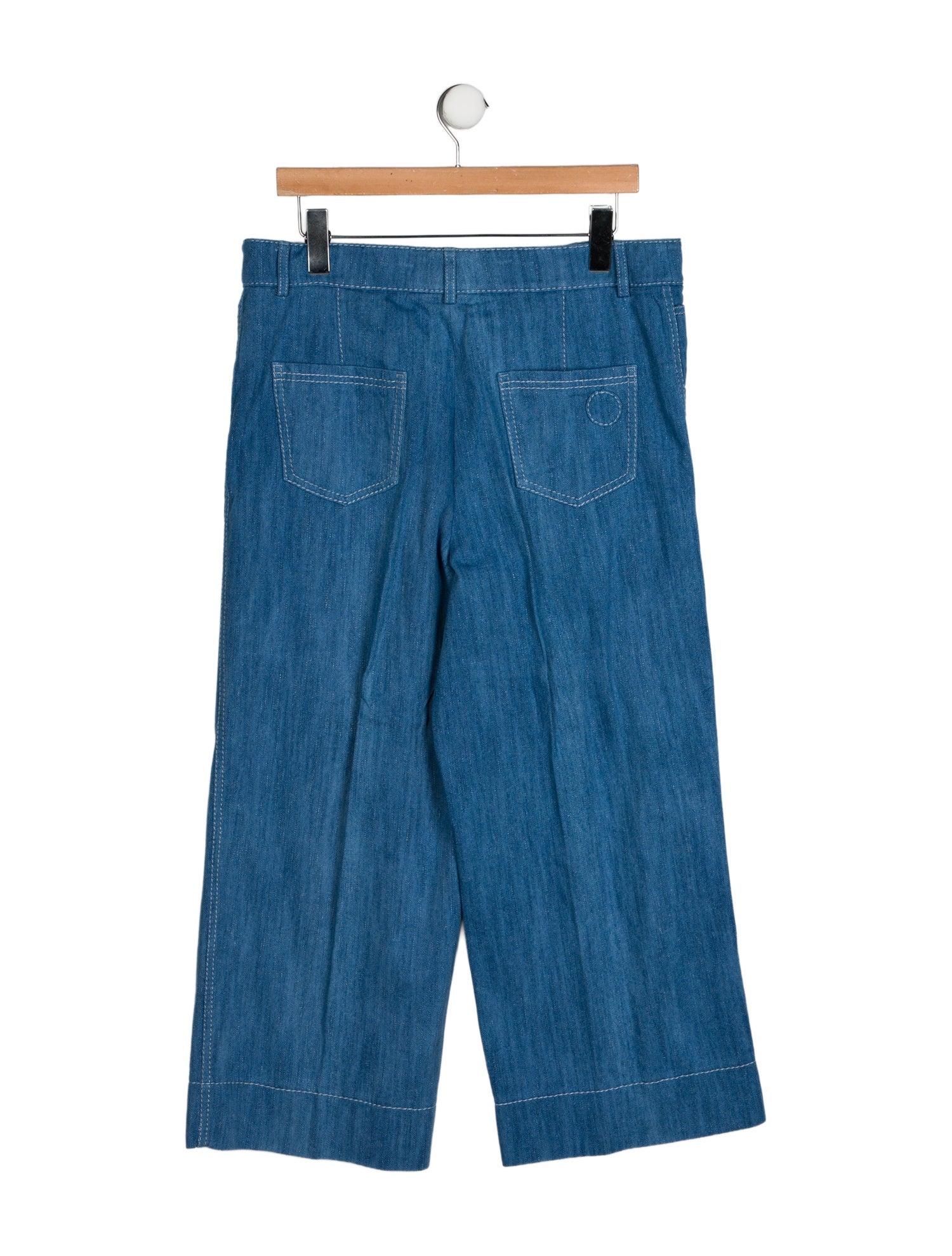 Akris Punto High-Rise Wide Leg Jeans