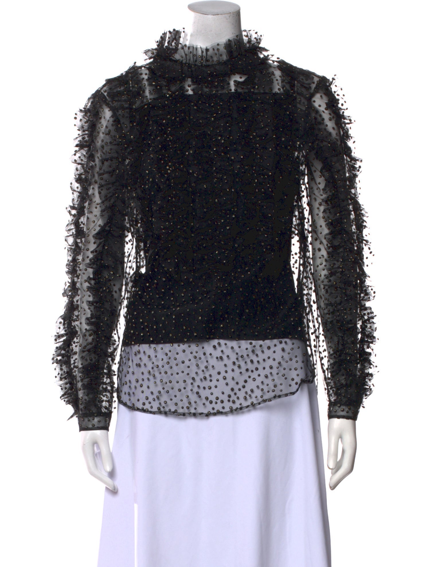 Akris Punto Mock Neck Long Sleeve Sweatshirt w/ Tags