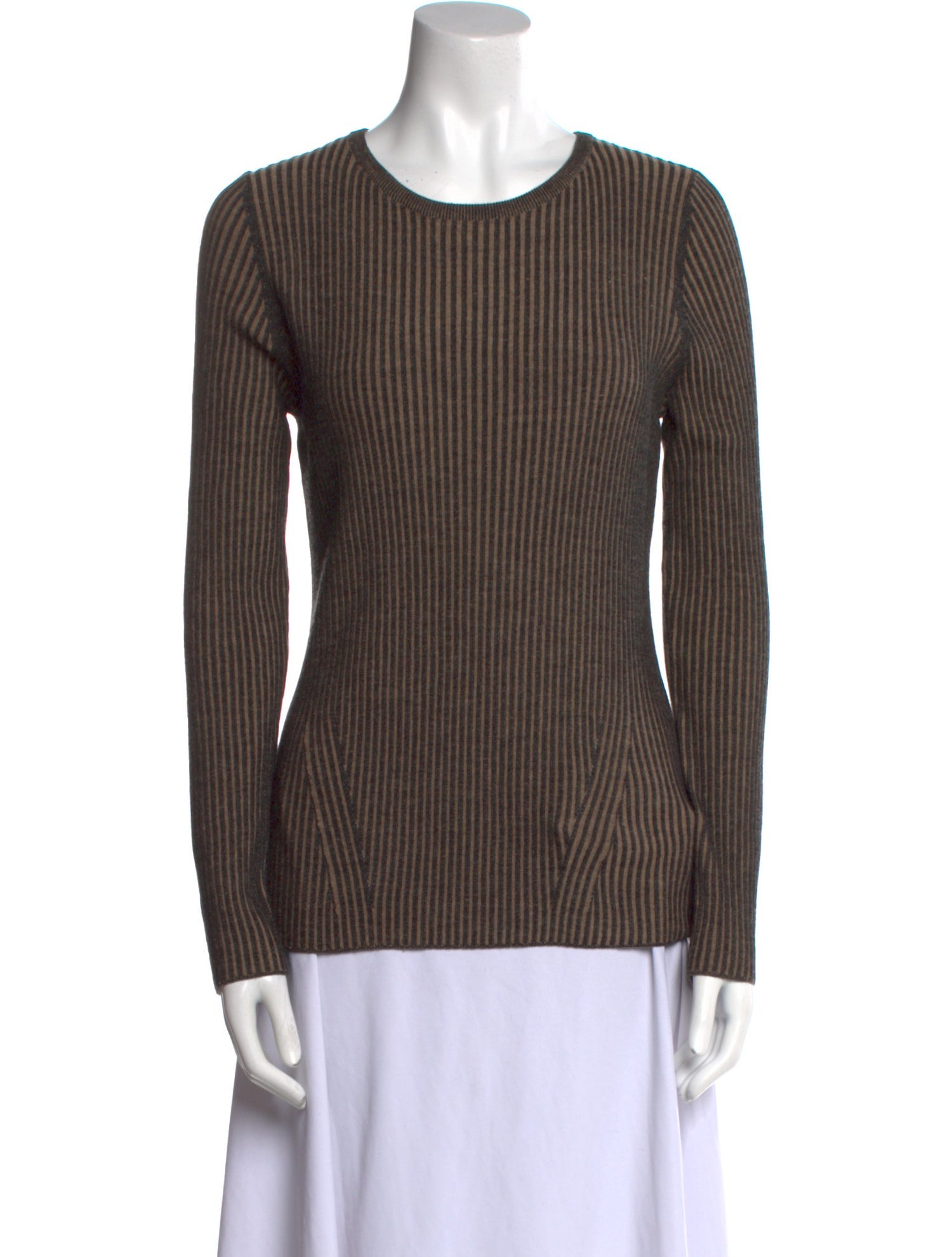 Akris Punto Virgin Wool Scoop Neck Sweater w/ Tags