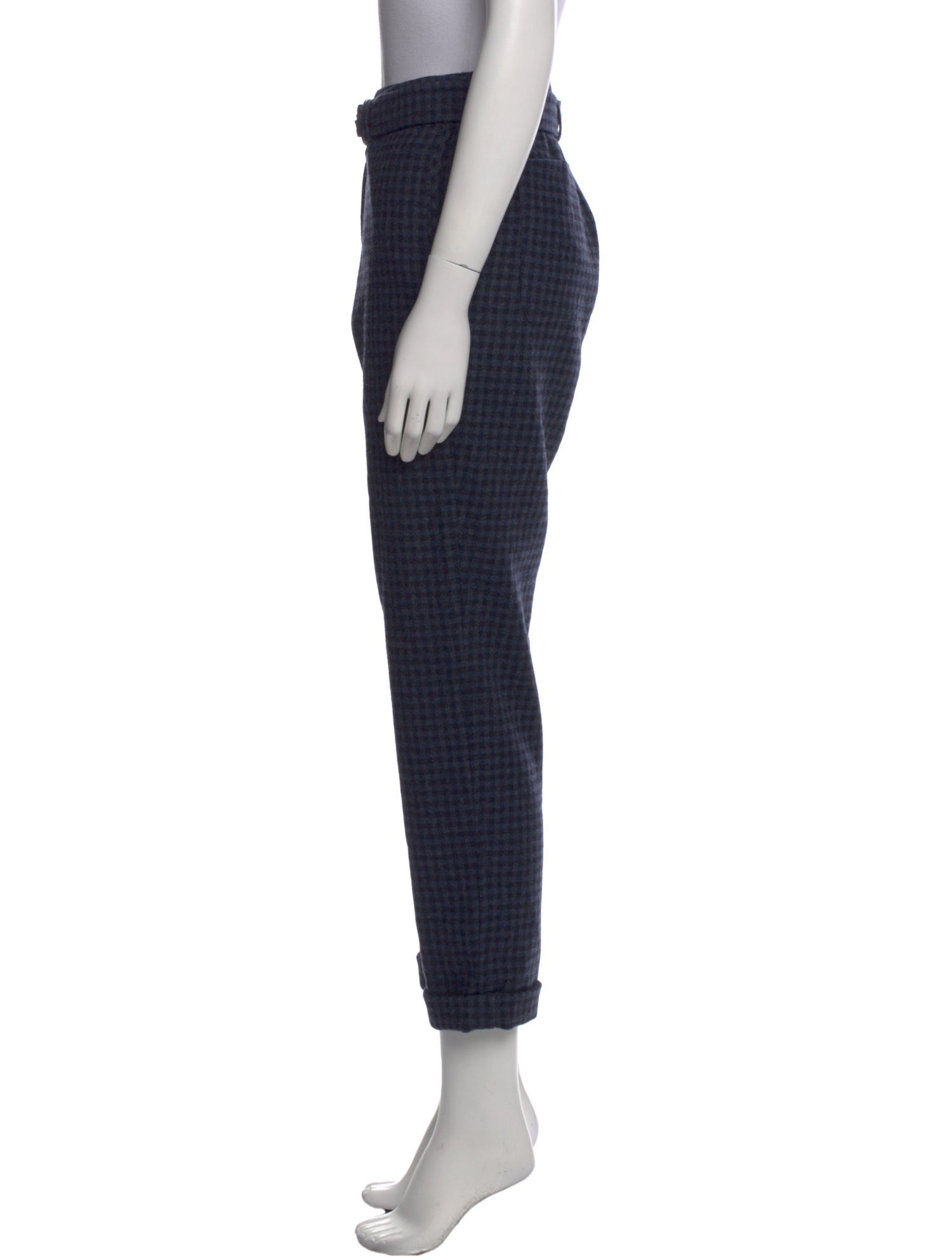 Akris Punto Wool Straight Leg Pants