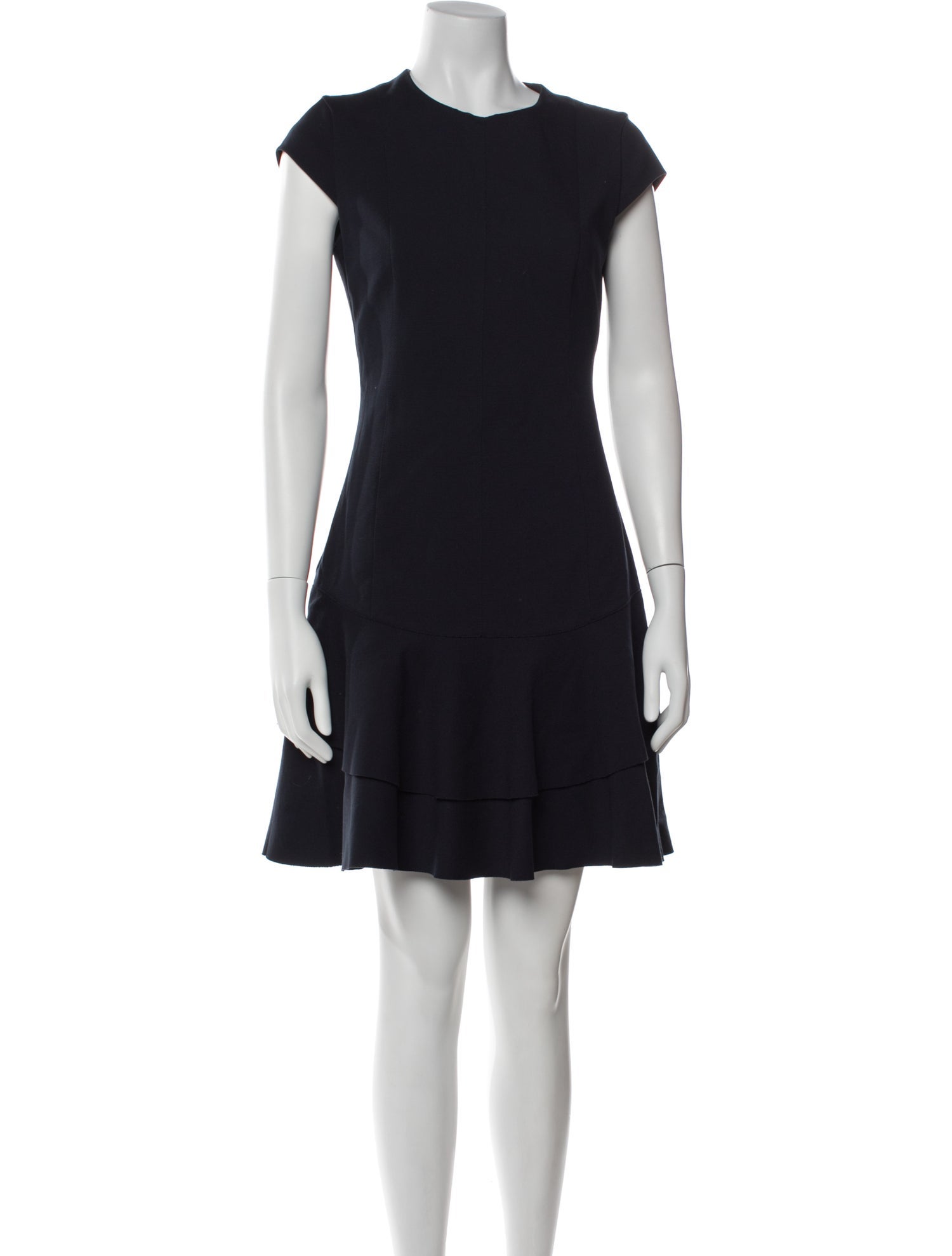 Akris Punto Crew Neck Mini Dress