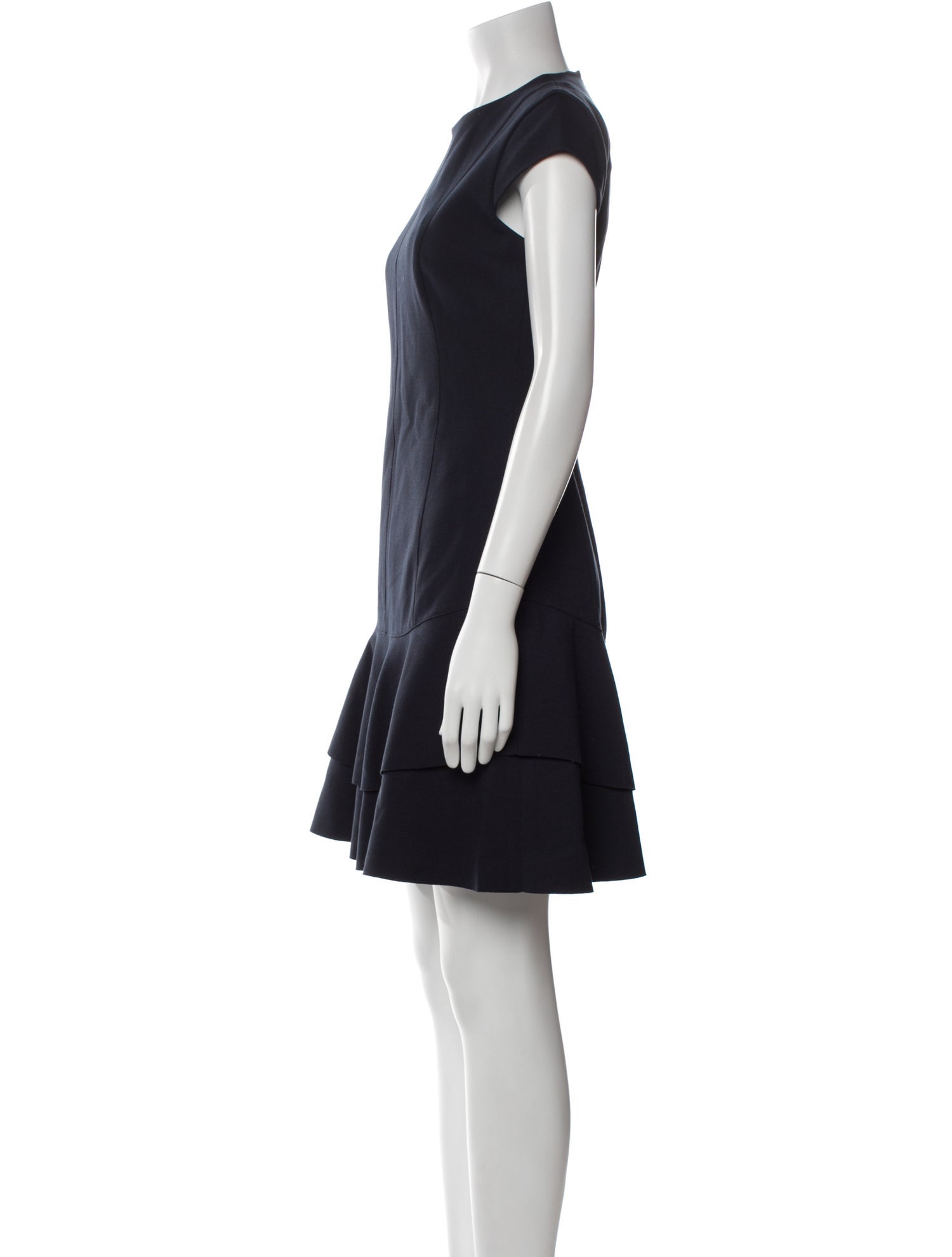 Akris Punto Crew Neck Mini Dress