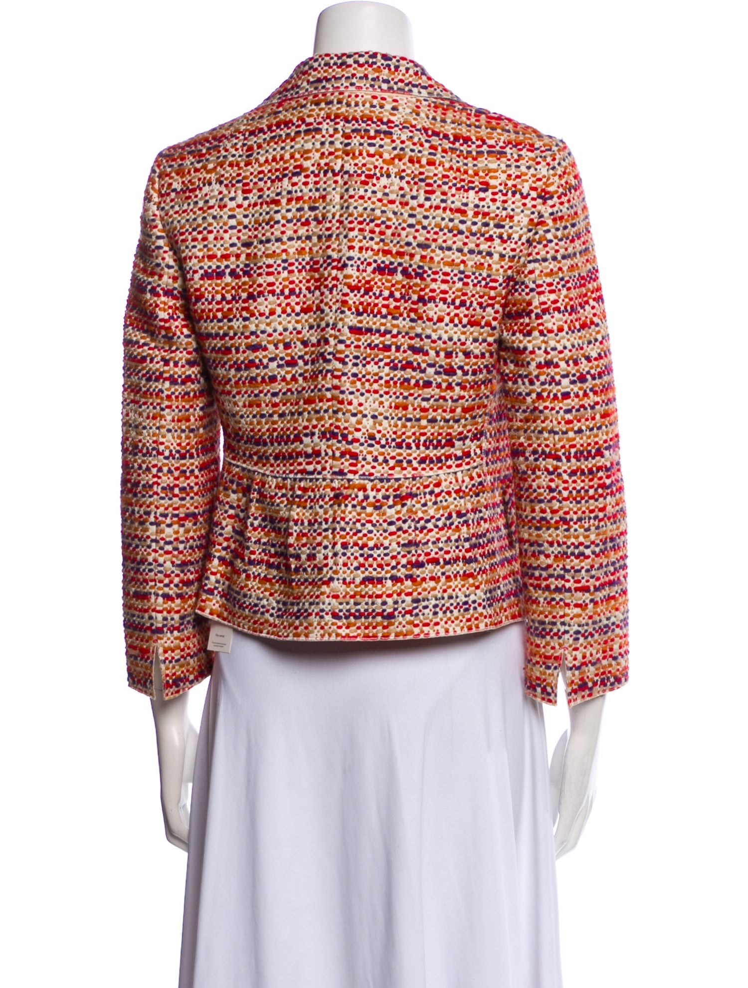 Akris Punto Tweed Pattern Blazer