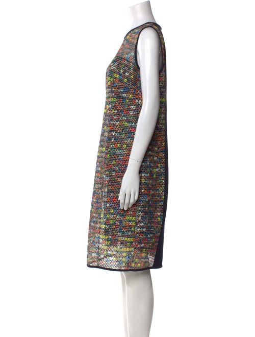 Akris Punto Printed Knee-Length Dress