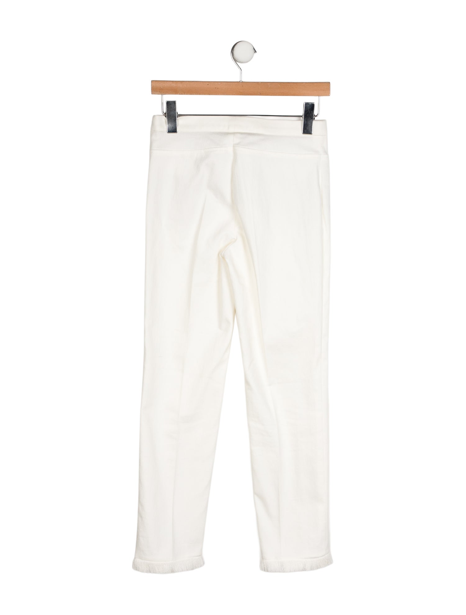 Akris Punto Mid-Rise Straight Leg Jeans