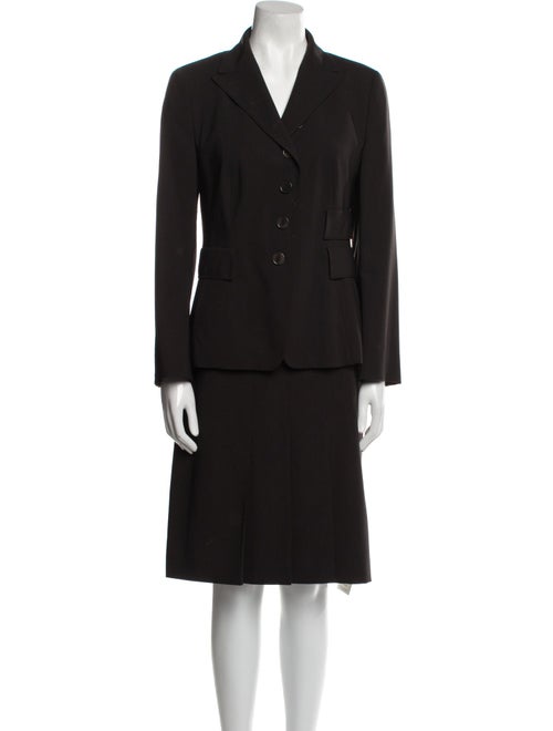 Akris Punto Wool Skirt Suit
