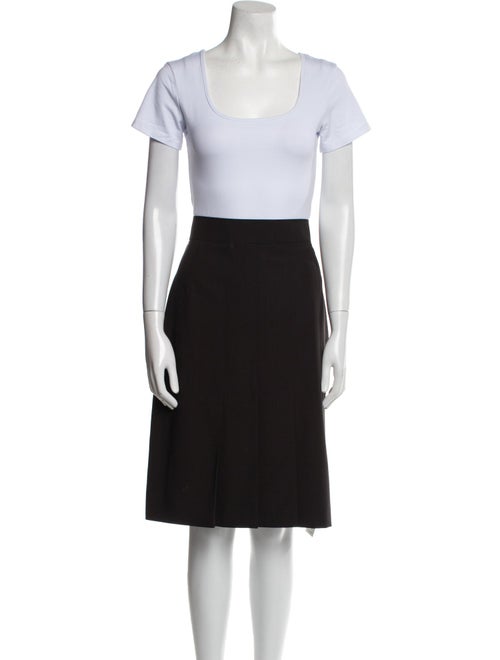 Akris Punto Wool Skirt Suit