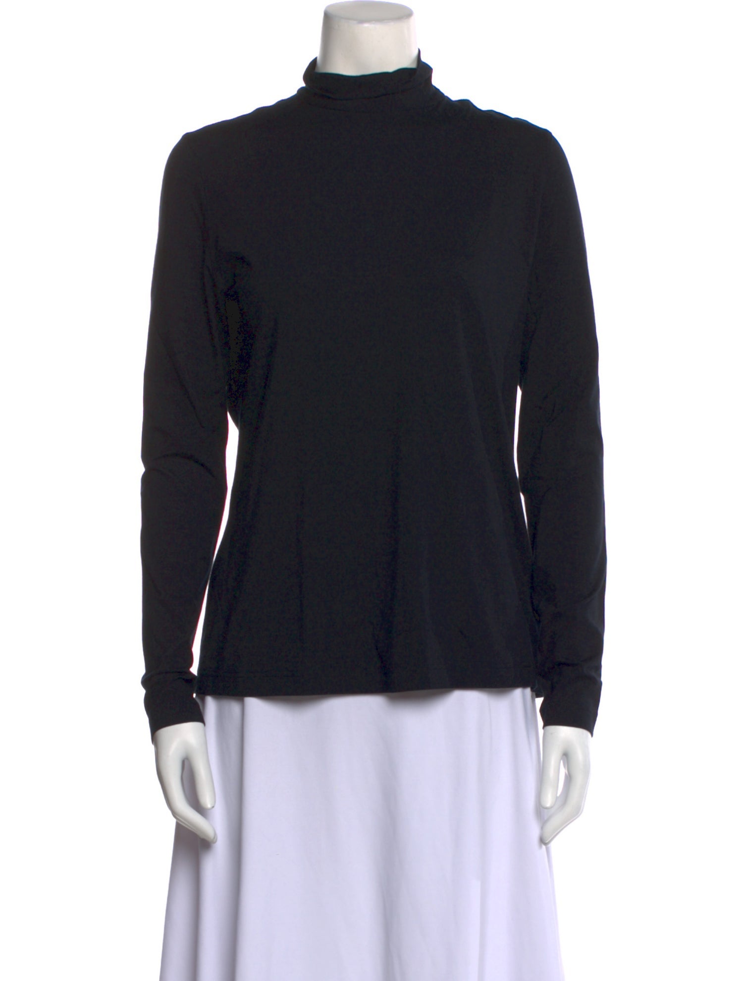Akris Punto Mock Neck Long Sleeve Sweatshirt