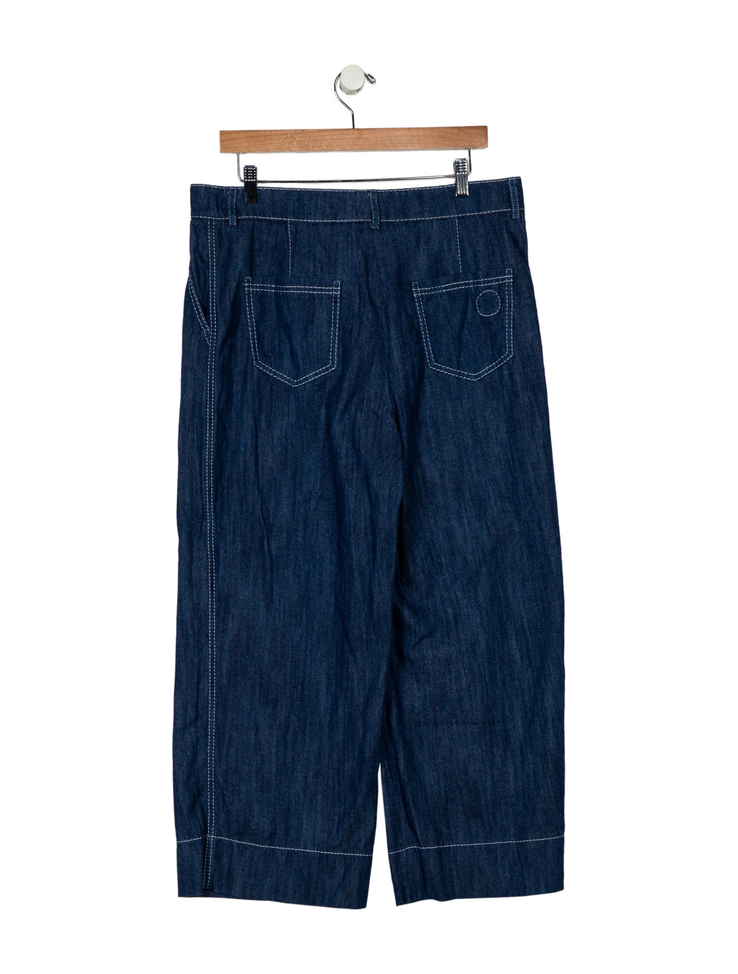 Akris Punto High-Rise Wide Leg Jeans