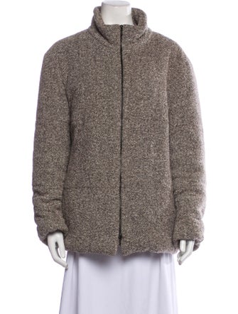 Akris Punto Wool Striped Jacket