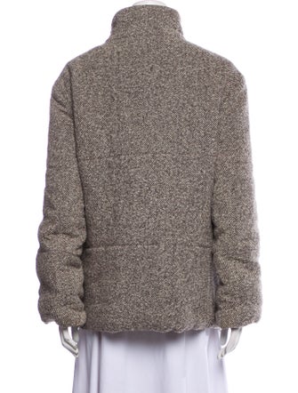 Akris Punto Wool Striped Jacket