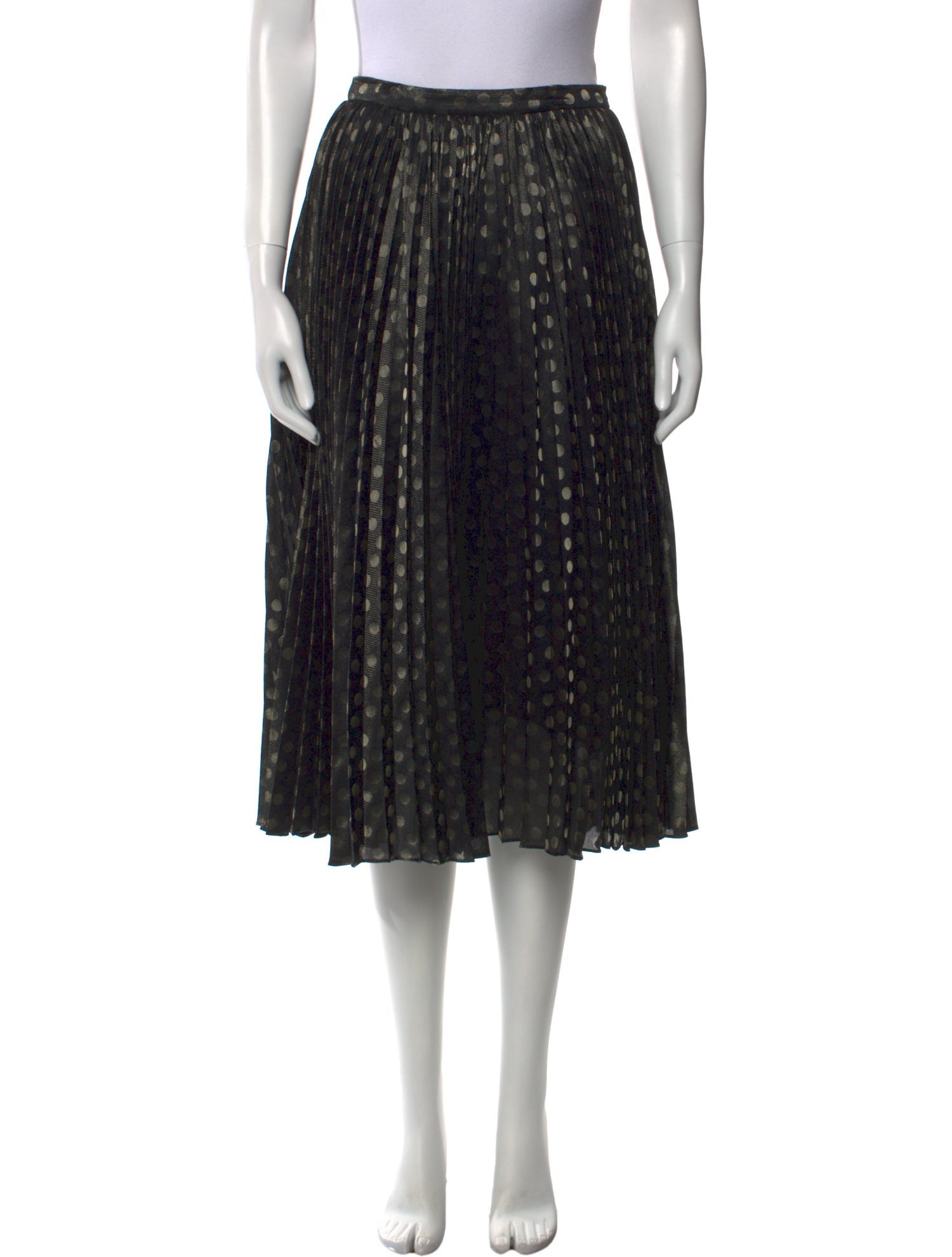 Akris Punto Printed Knee-Length Skirt