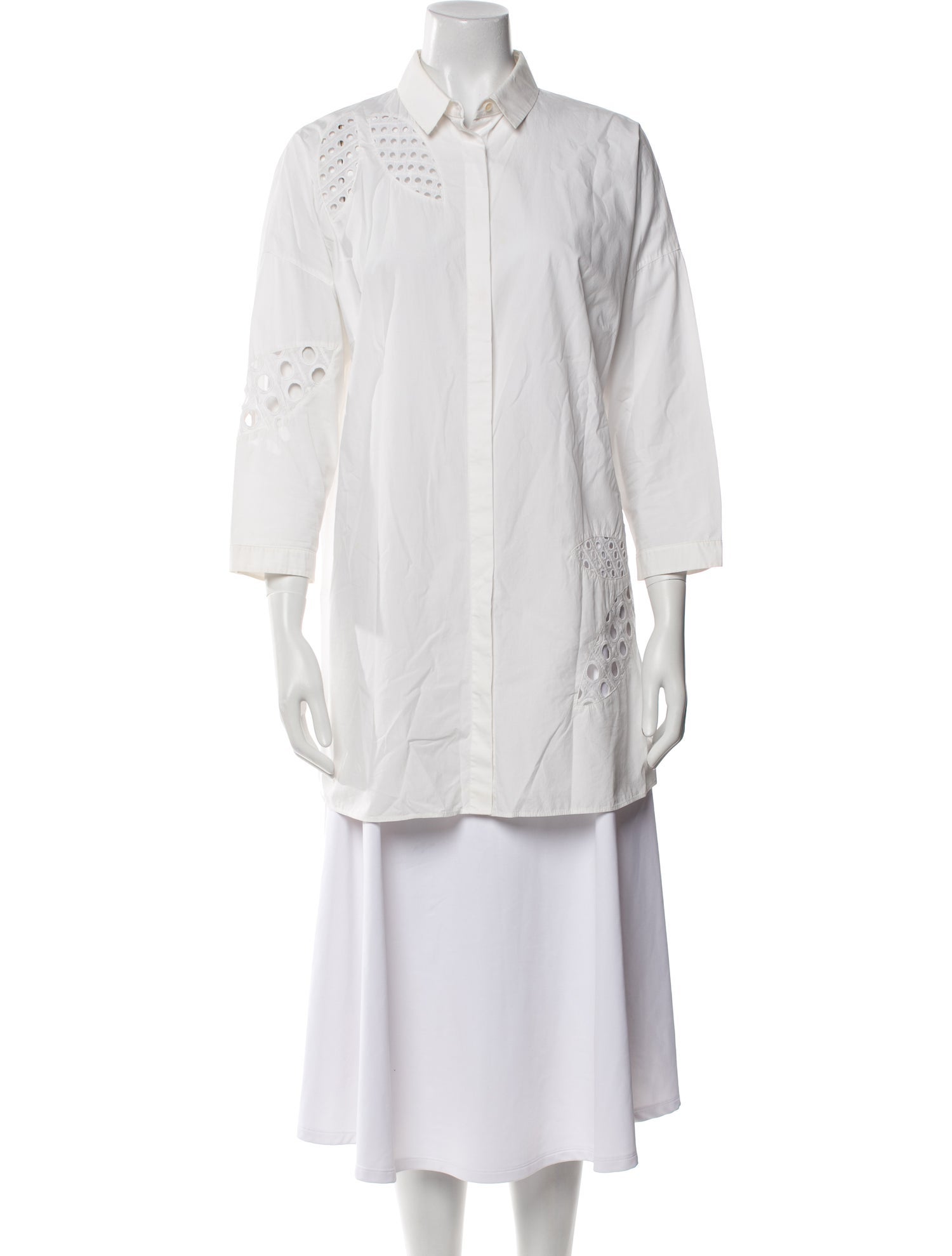 Akris Punto Three-Quarter Sleeve Tunic