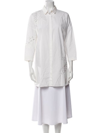 Akris Punto Three-Quarter Sleeve Tunic