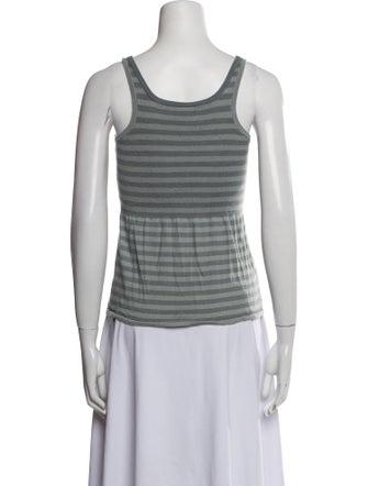 Akris Punto Wool Striped Top