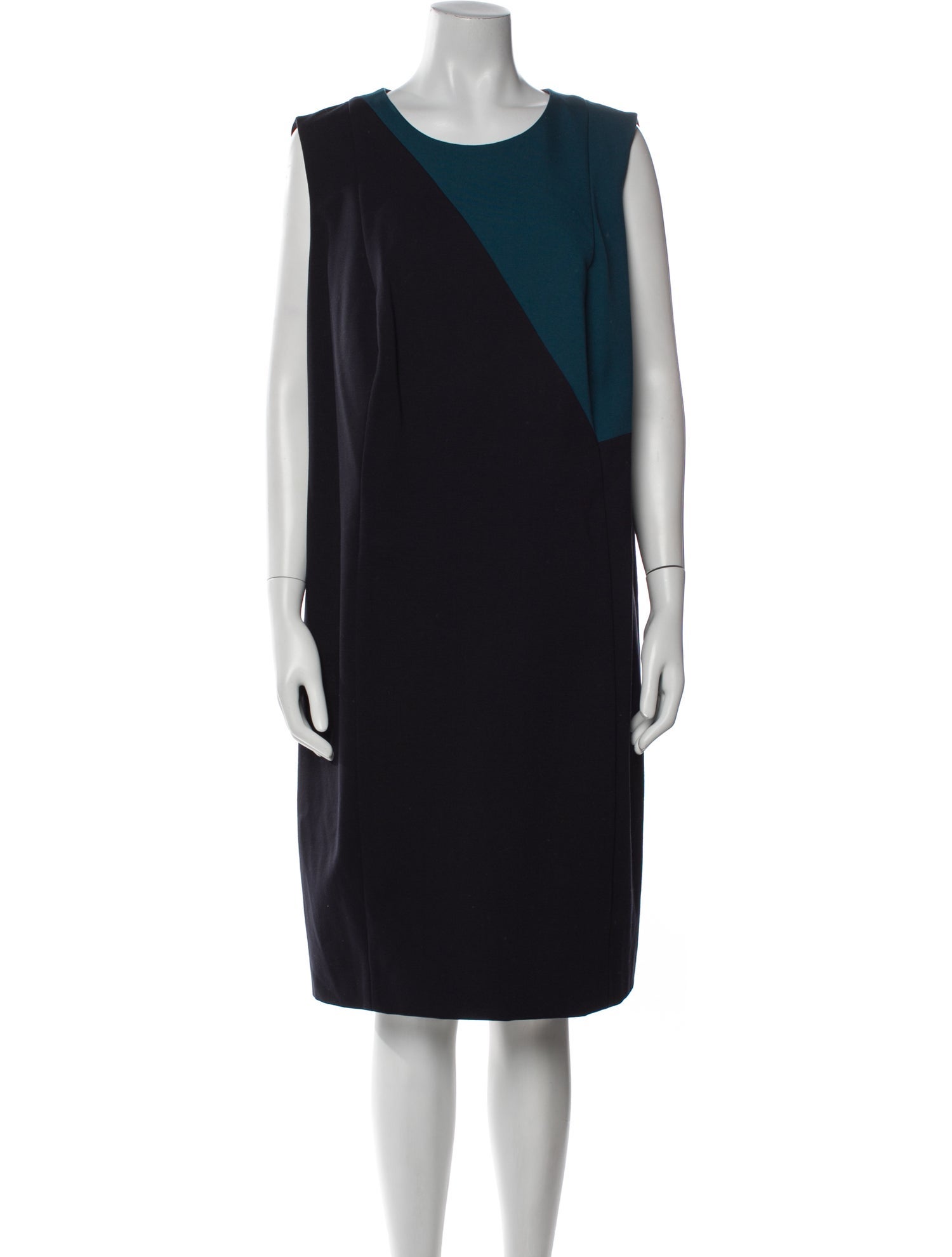 Akris Punto Crew Neck Knee-Length Dress w/ Tags