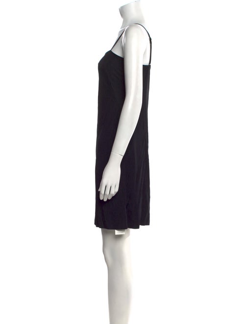 Akris Punto Square Neckline Mini Dress