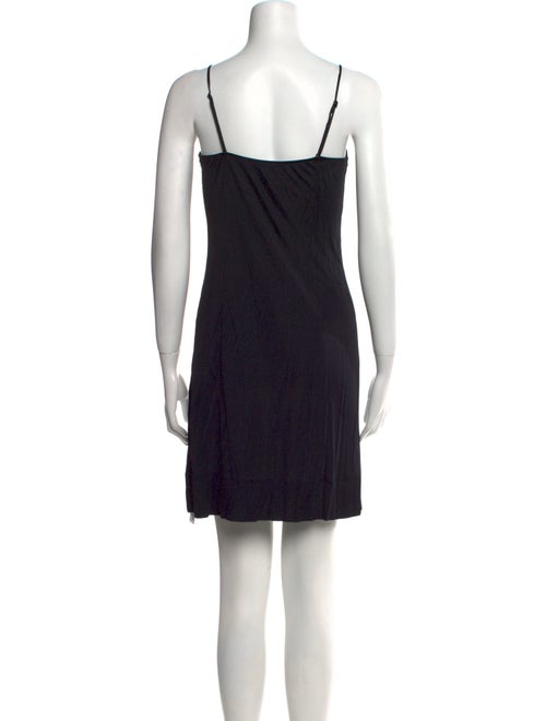 Akris Punto Square Neckline Mini Dress