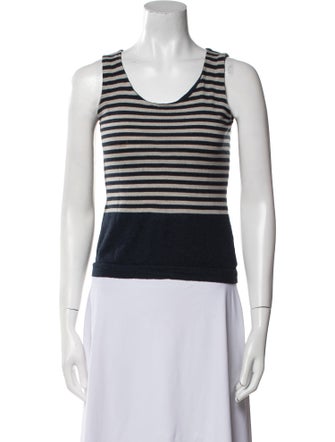 Akris Punto Wool Striped Top