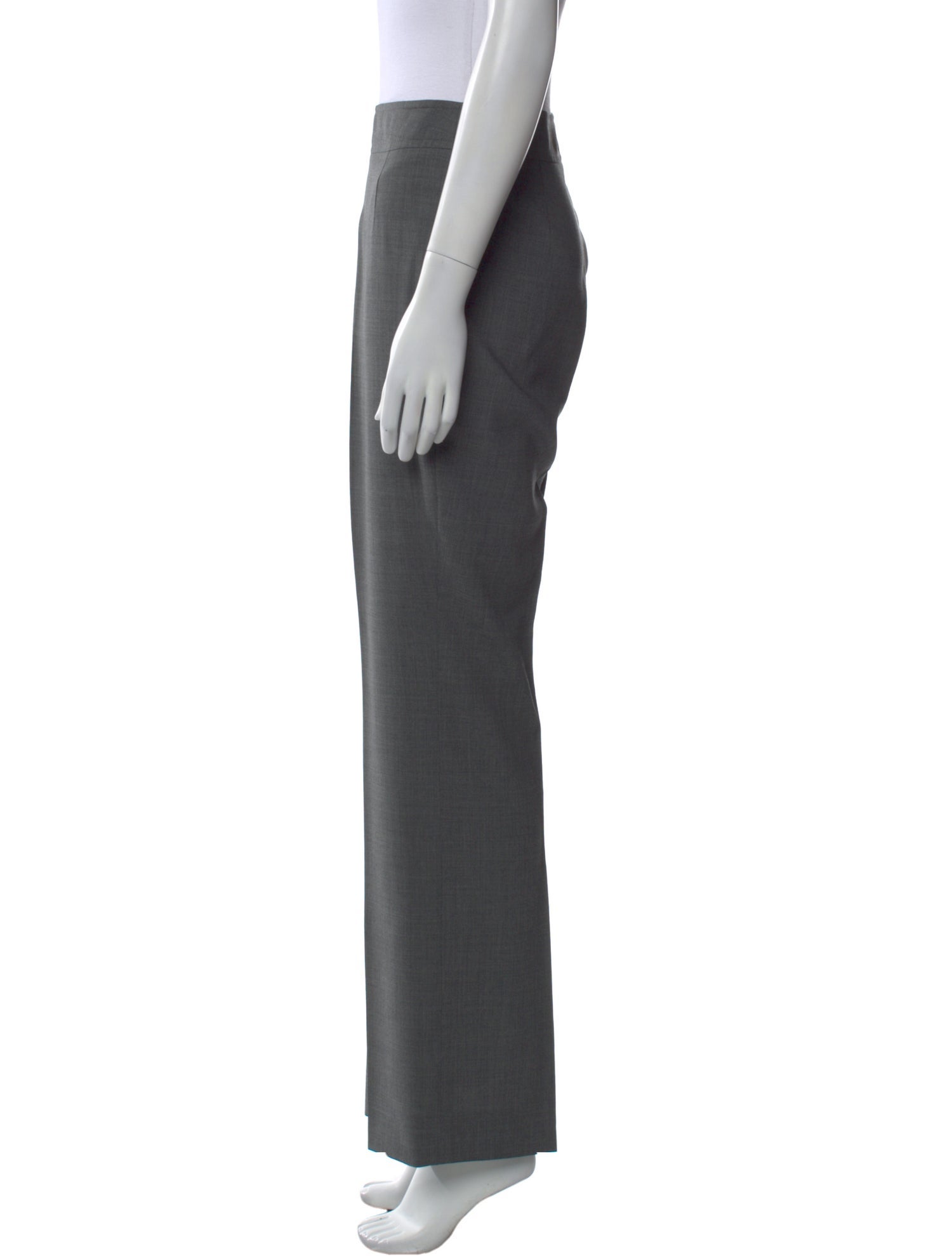 Akris Punto Wool Wide Leg Pants