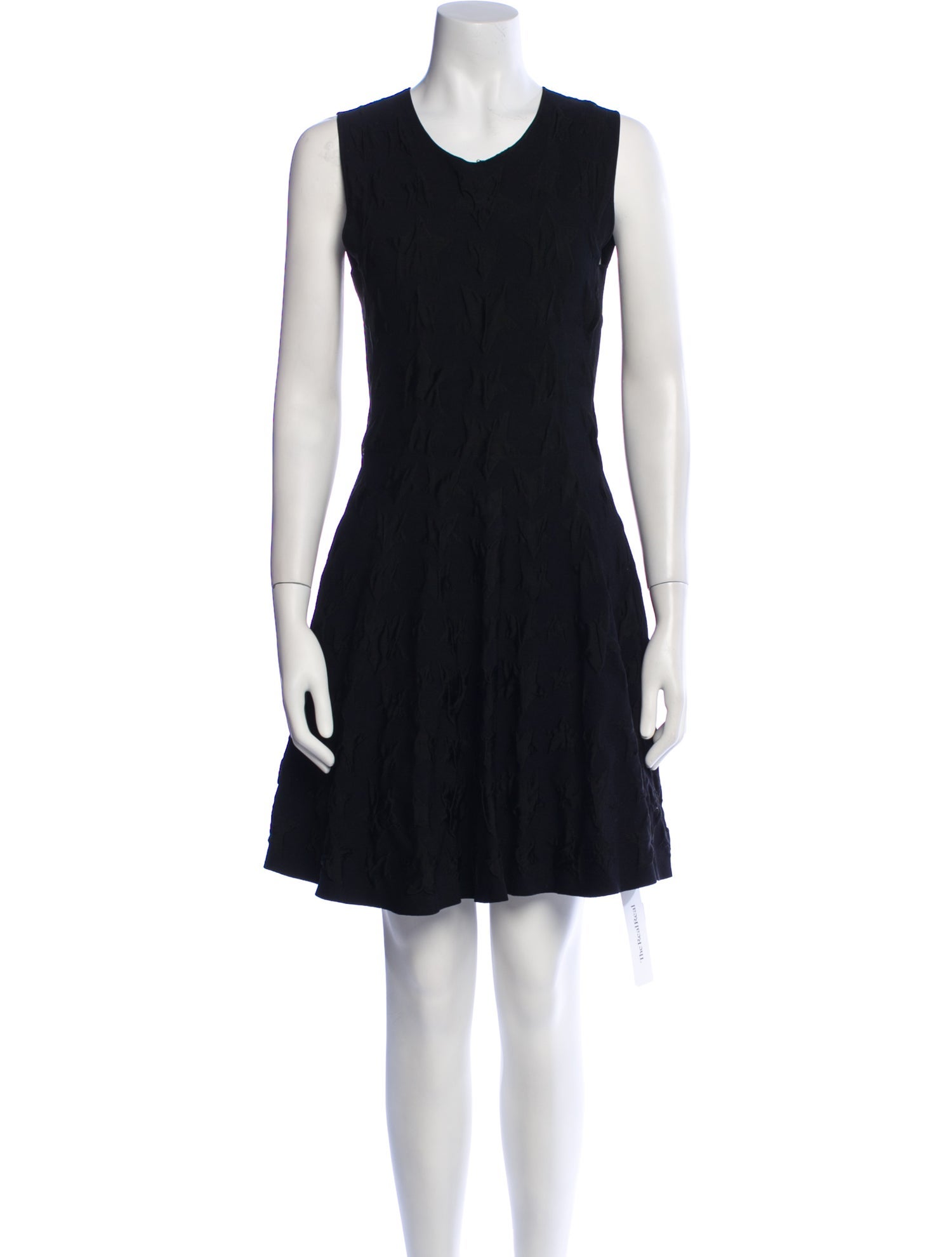 Akris Punto Scoop Neck Mini Dress