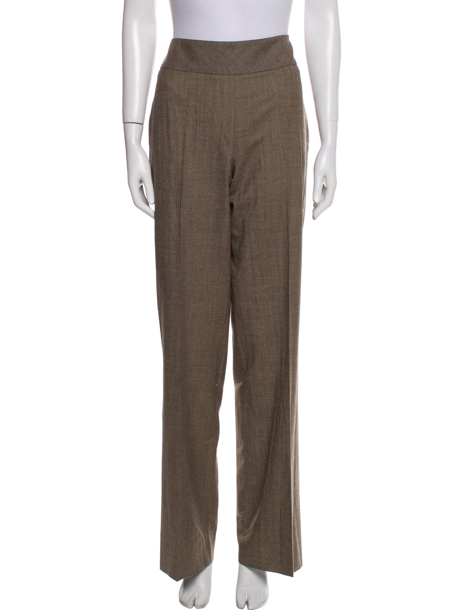 Akris Punto Wool Wide Leg Pants