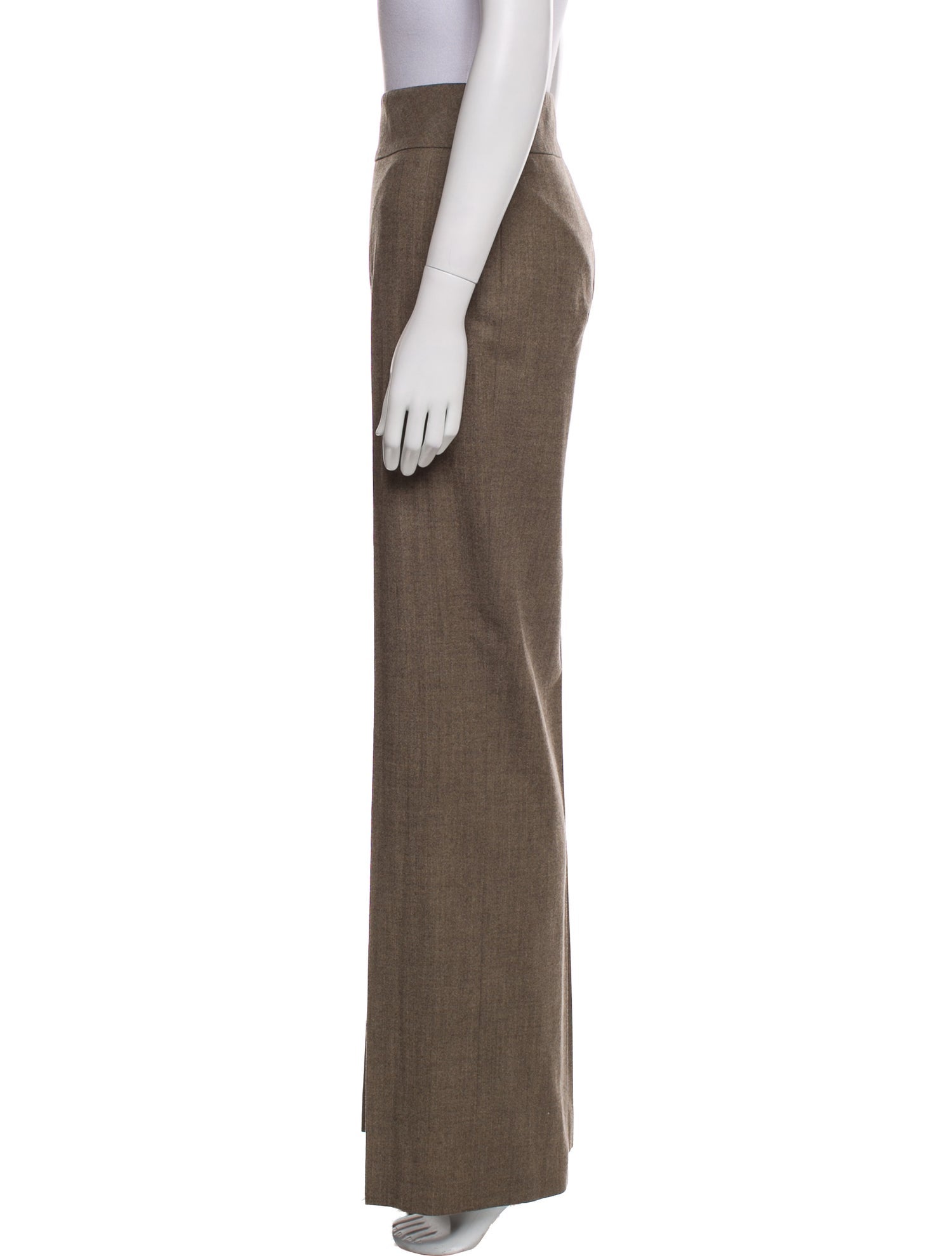 Akris Punto Wool Wide Leg Pants