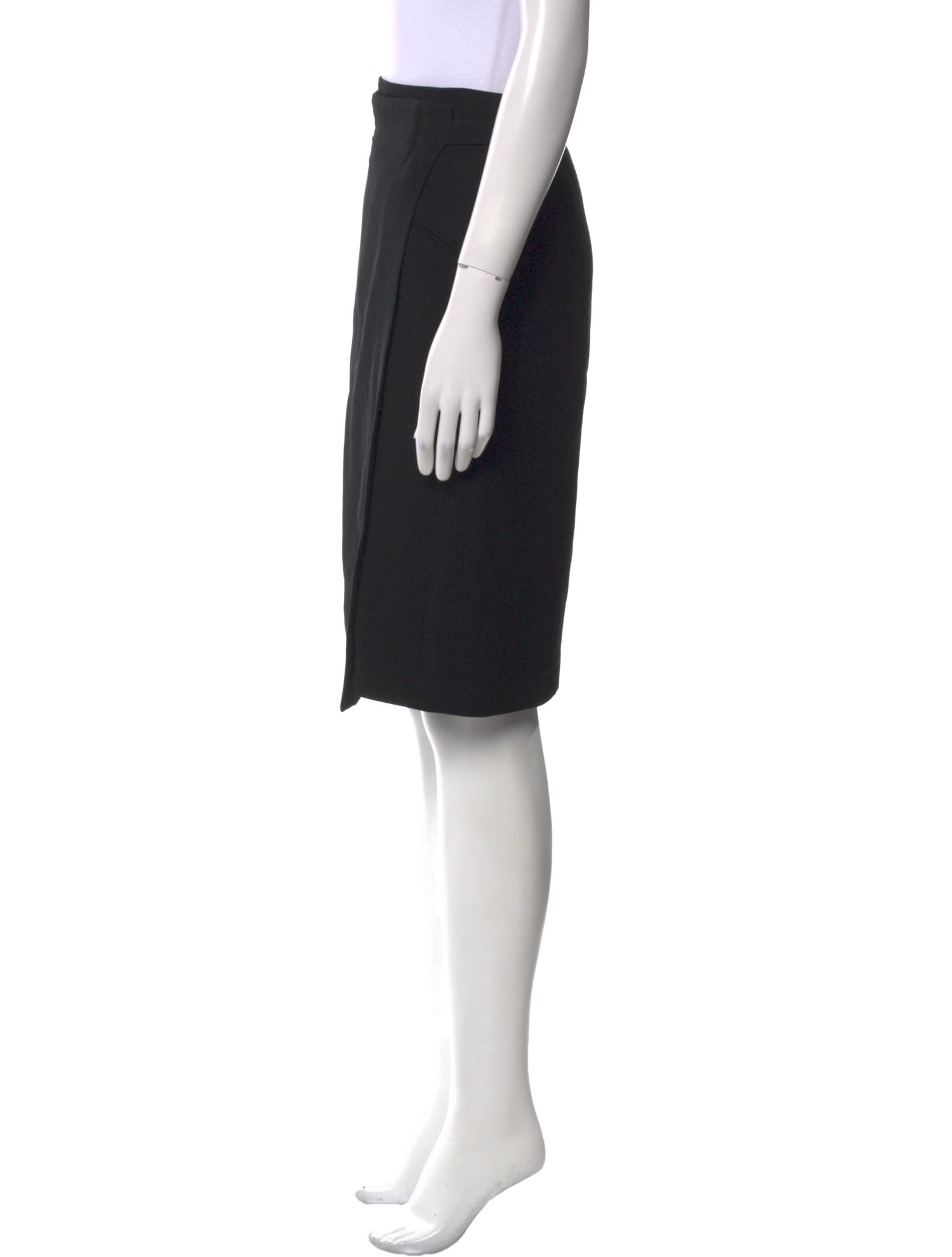 Akris Punto Wool Knee-Length Skirt