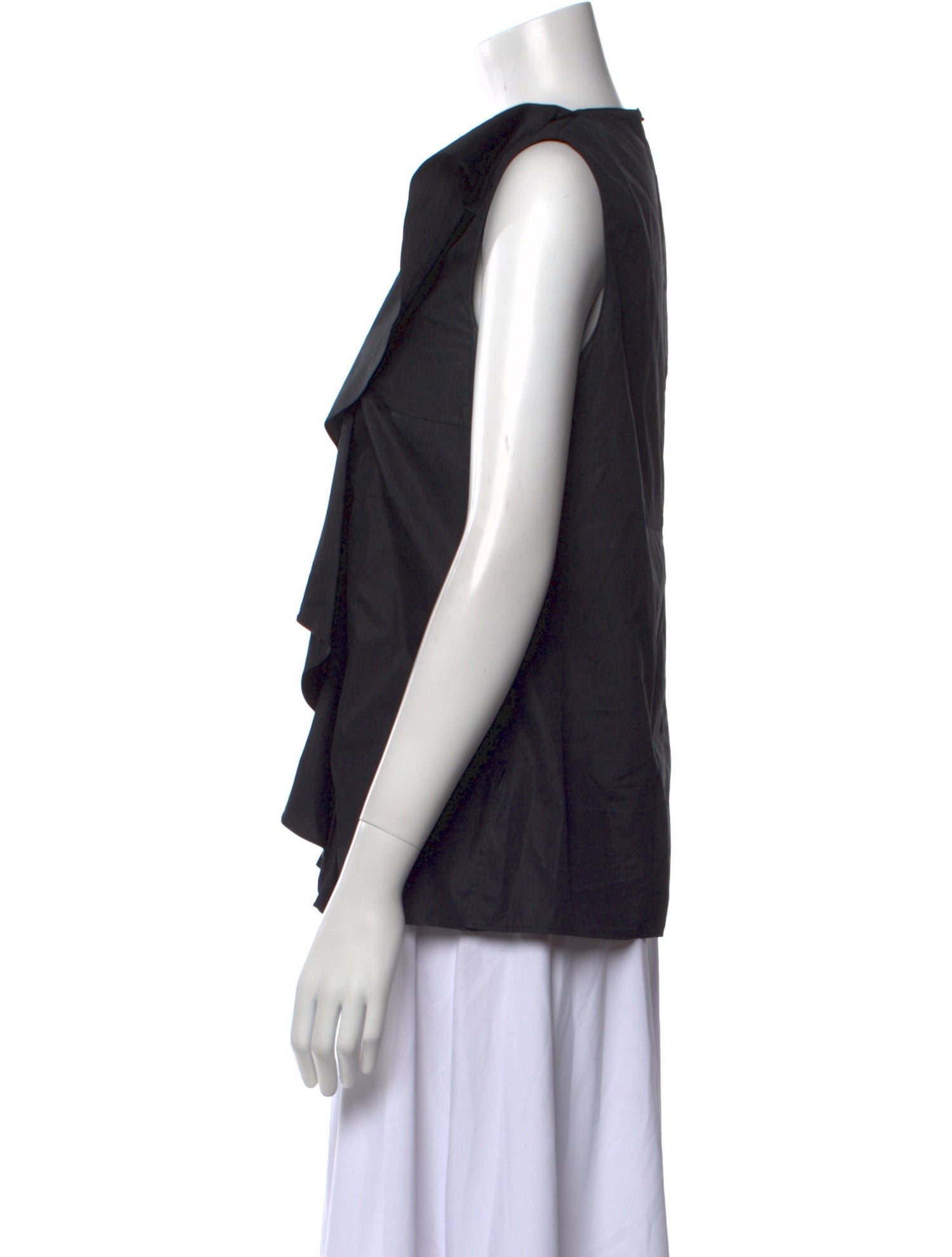 Akris Punto Scoop Neck Short Sleeve Top