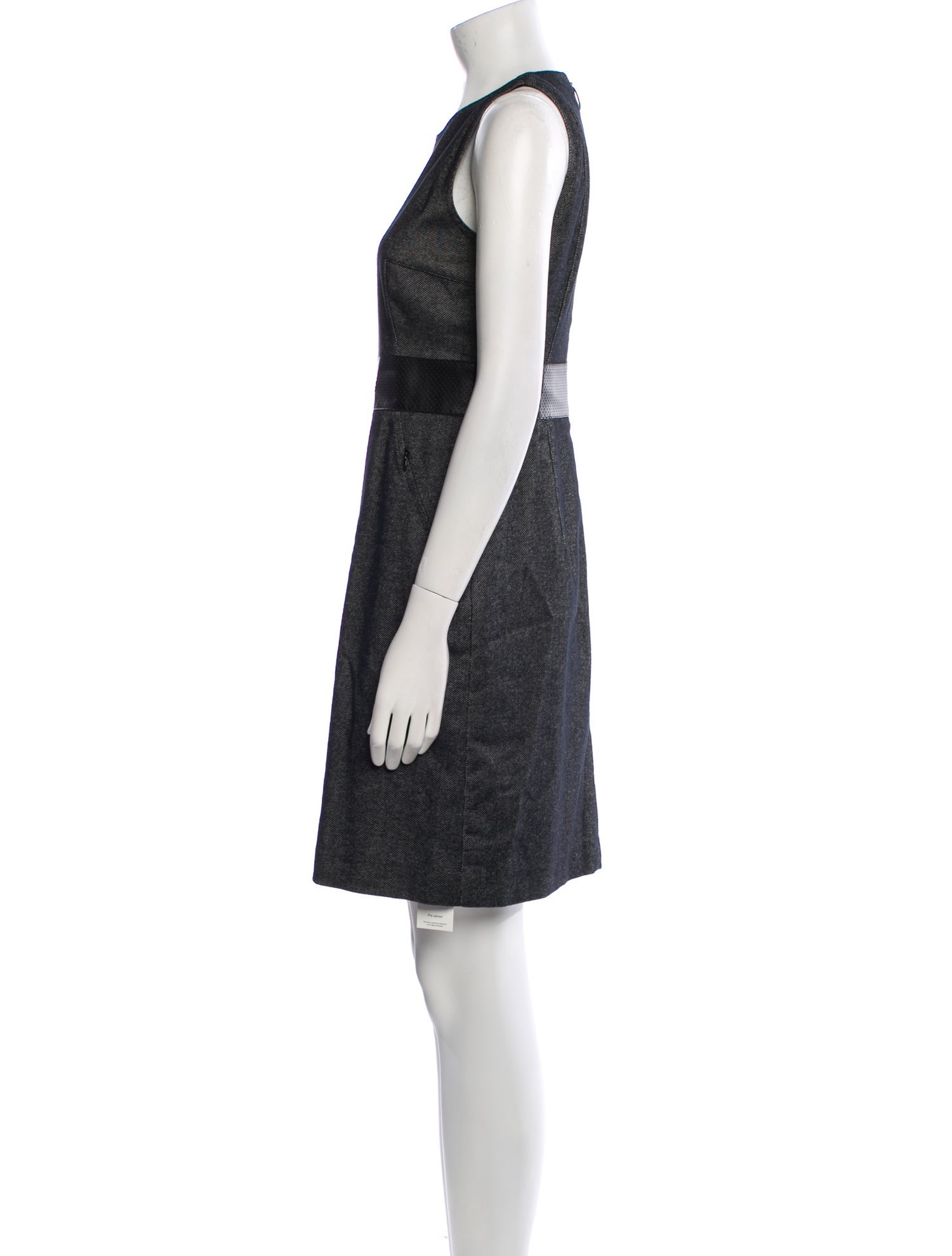 Akris Punto Crew Neck Mini Dress