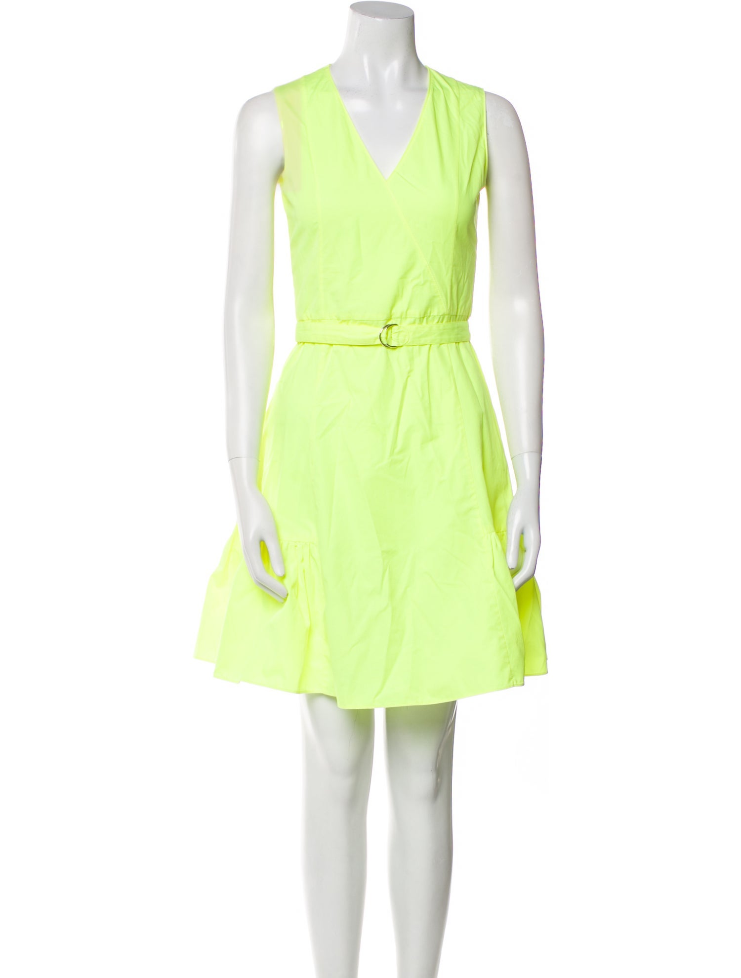 Akris Punto V-Neck Mini Dress